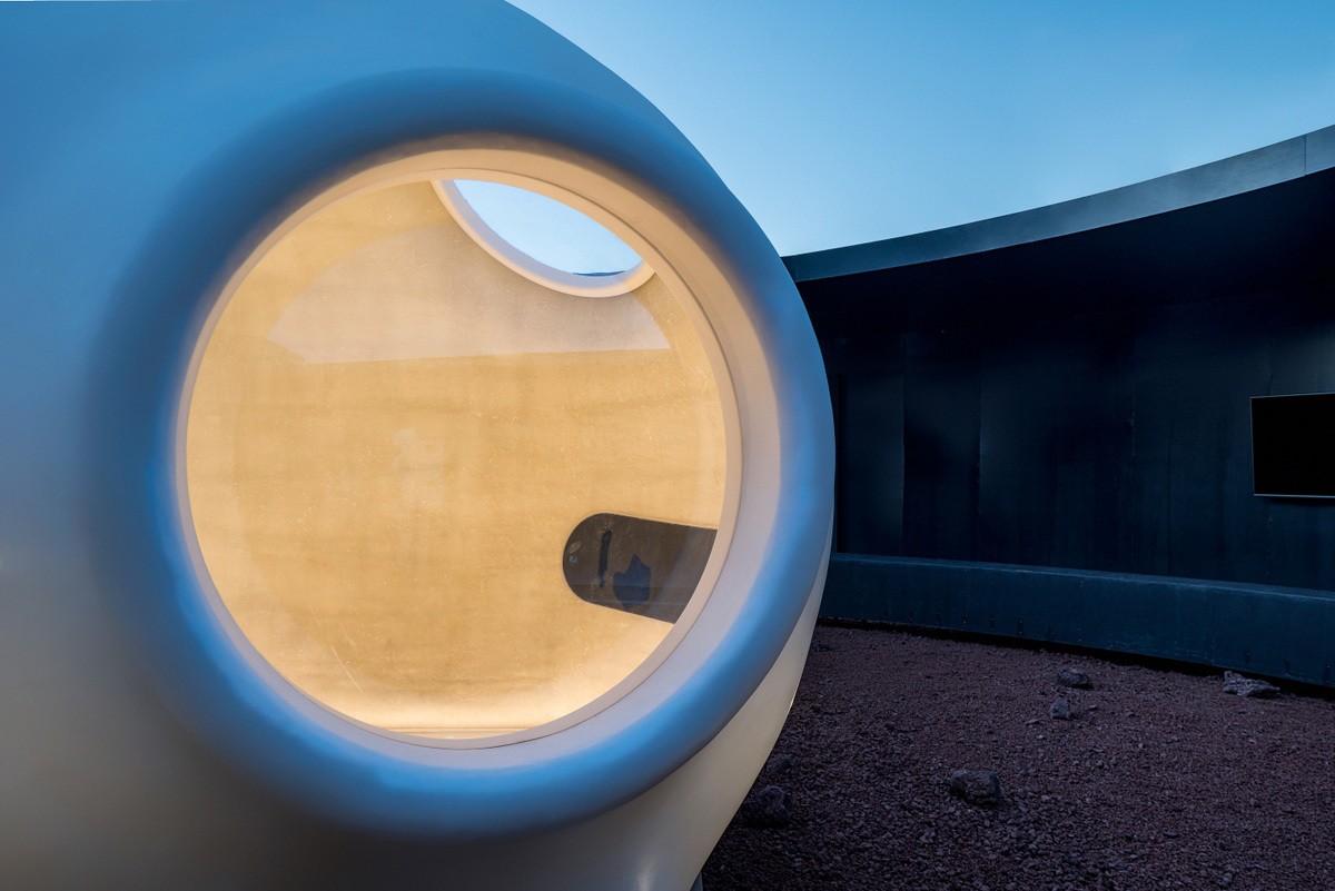 MARS Case by OPEN Architecture, cabins, minimalism, future