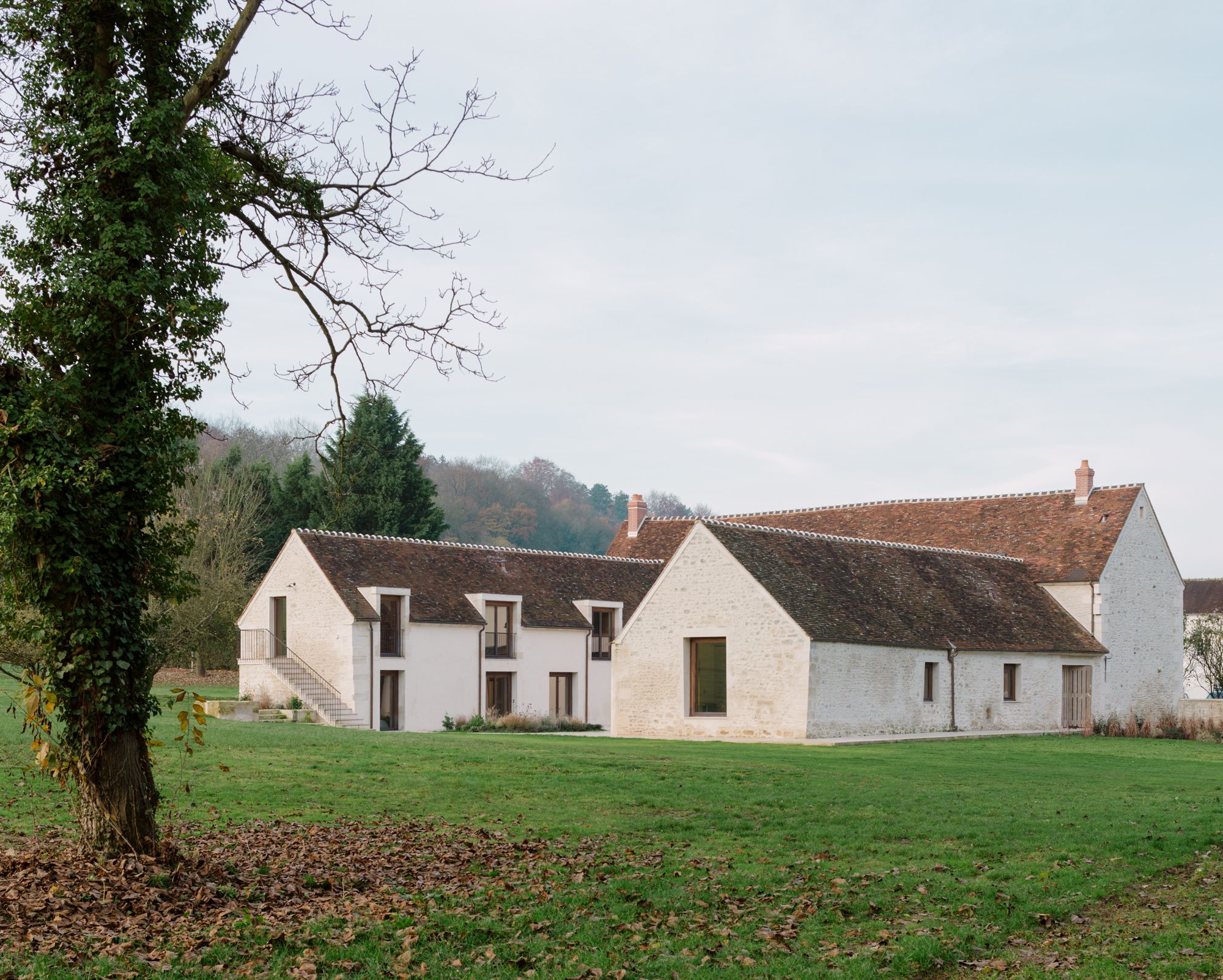 Réhabilitation de Ferme by Collet & Muller Architects, farmhouse, renovation, stone