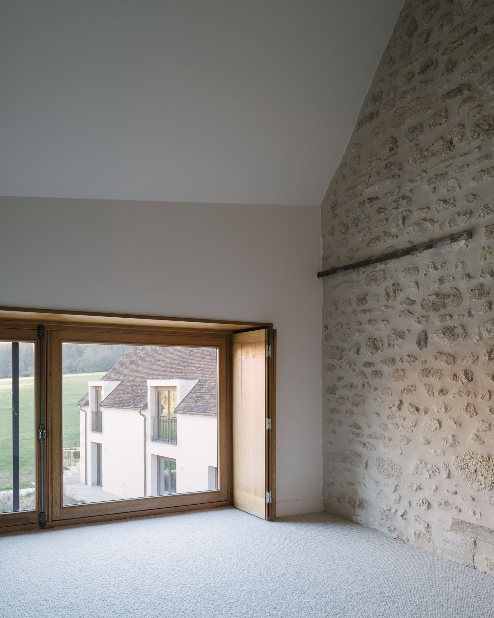 Réhabilitation de Ferme by Collet & Muller Architects, farmhouse, renovation, stone
