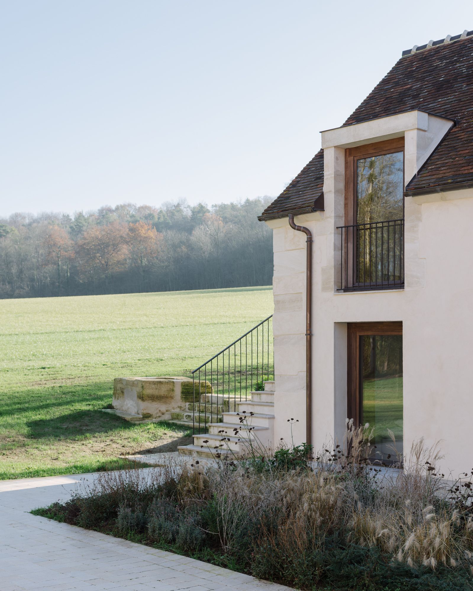 Réhabilitation de Ferme by Collet & Muller Architects, farmhouse, renovation, stone