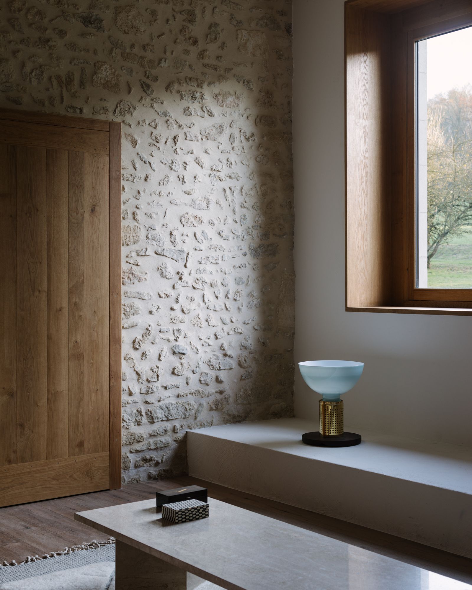 Réhabilitation de Ferme by Collet & Muller Architects, farmhouse, renovation, stone