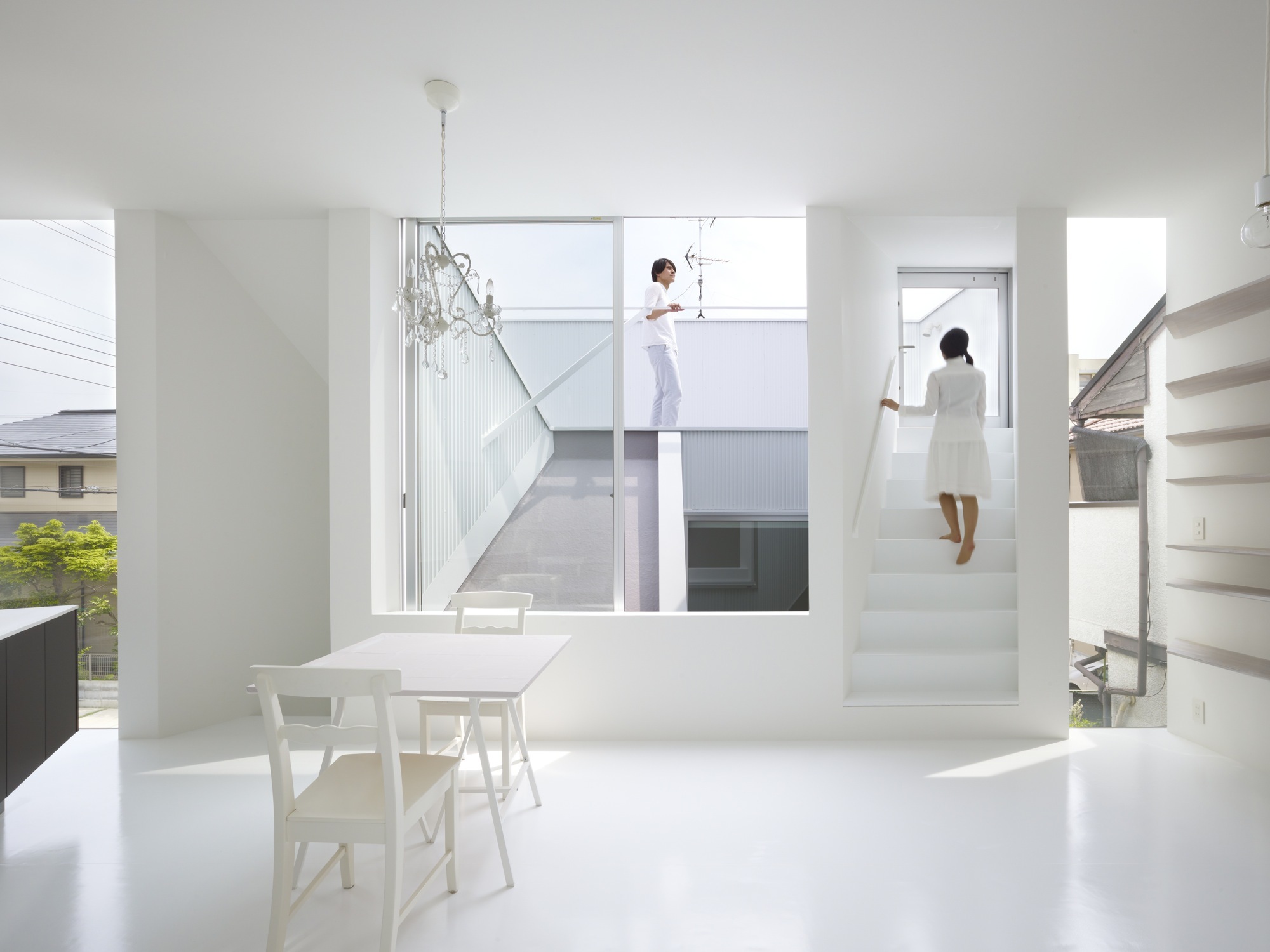 Slice of the City by Alphaville Architects, minimalism, japan, white