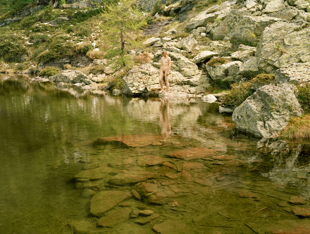 Selected works by Elina Brotherus, art, portrait, landscape