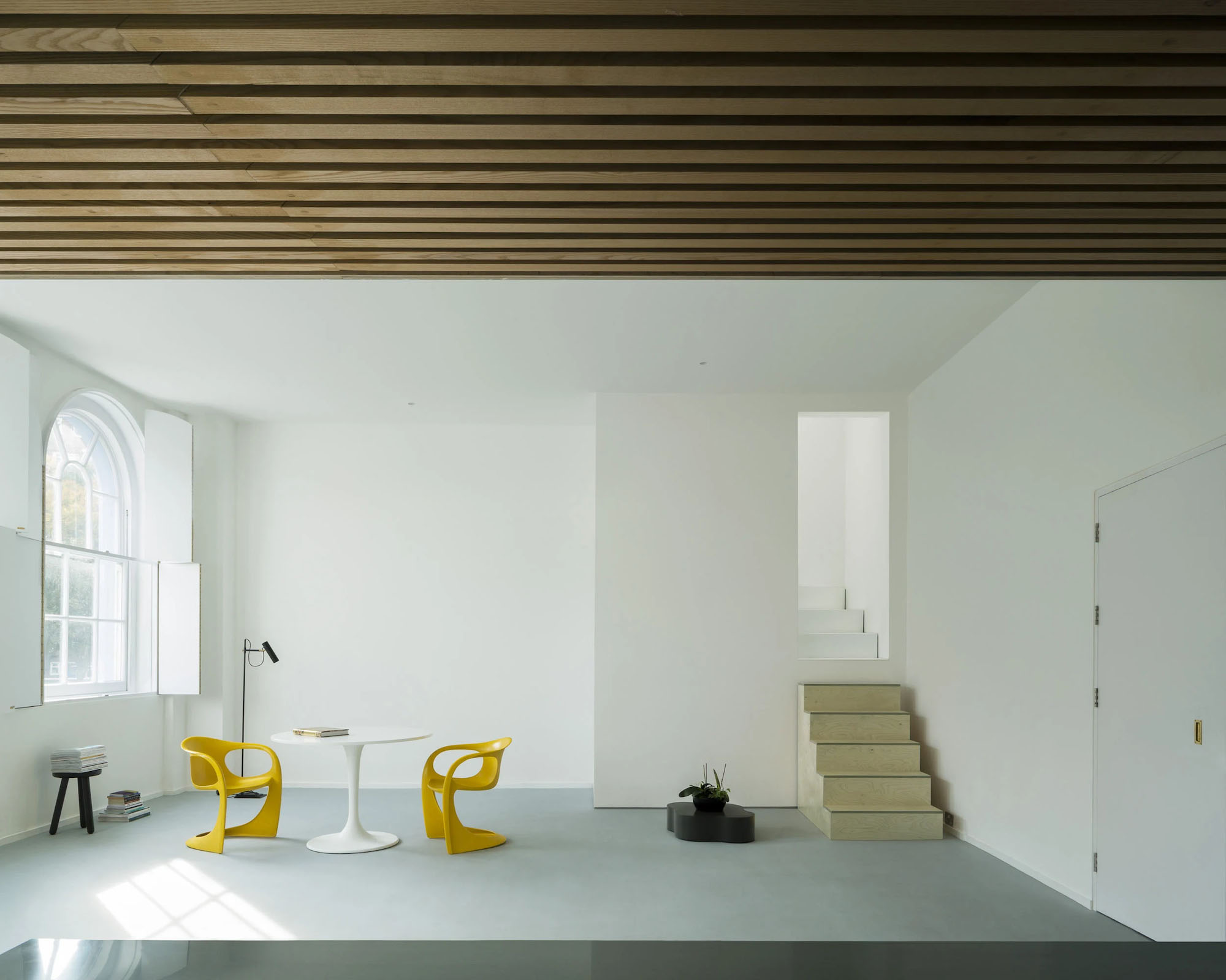 Bavaria Road Studio by West Architecture, apartment, minimalism, plywood