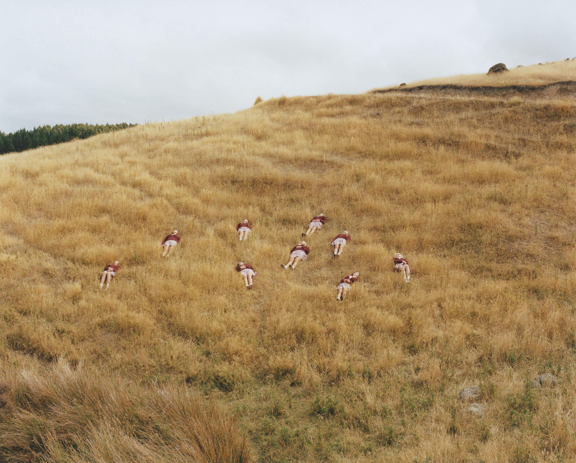 Assembly by Osamu Yokonami, art, landscape, people