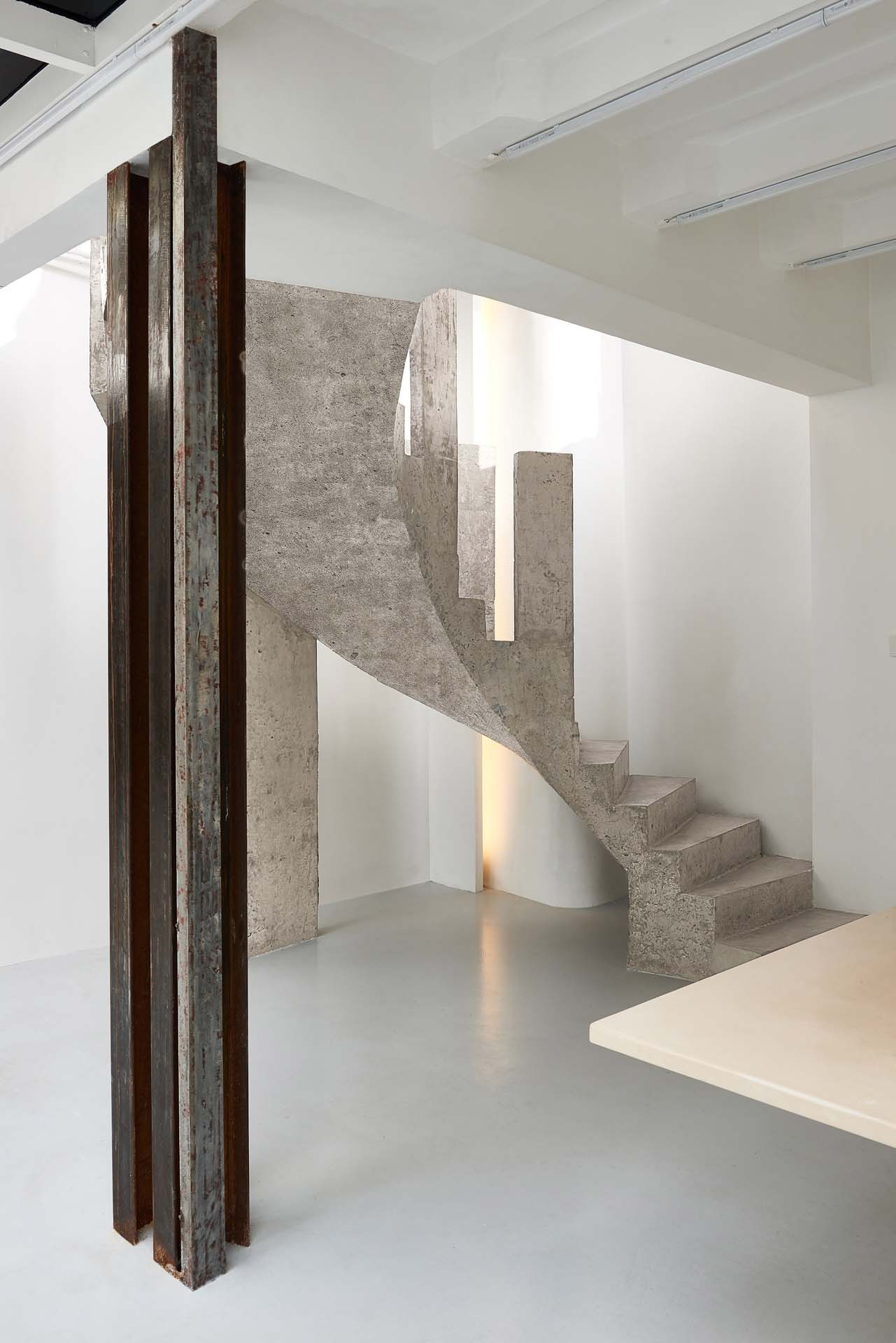 CAIUS Office by Studio Glume, minimalism, concrete, studio