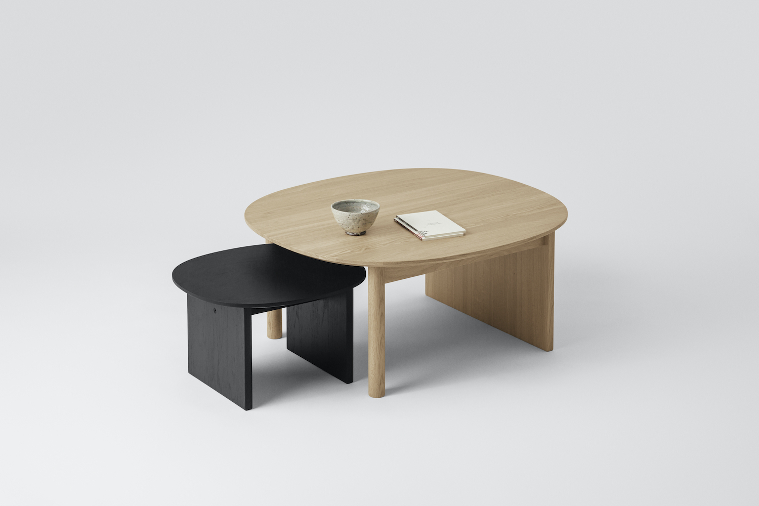 Sling Tables by Industrial Facility, furniture, design, wood