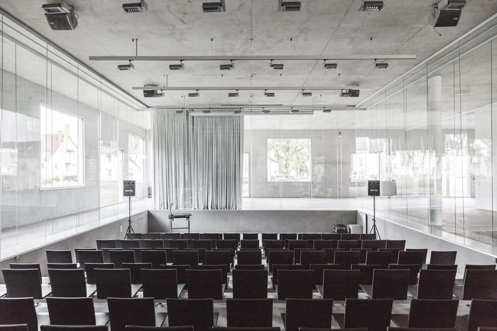 Zollverein School of Management and Design by SANAA, concrete, minimalism, education