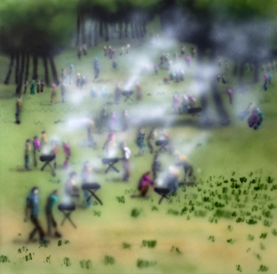 Selected paintings by Elena Rotenberg, painting, art, surrealism