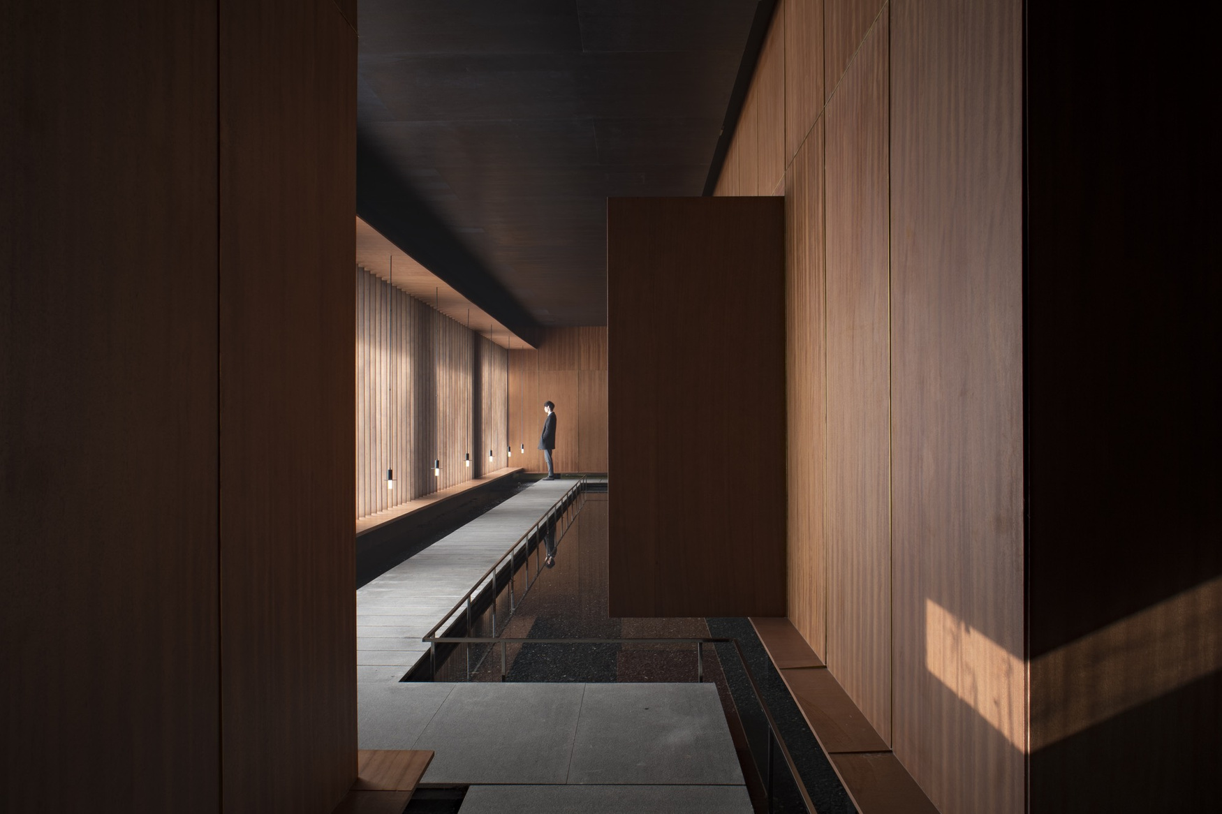 Meditation Hall by HIL Architects, interiors, wellness, sacral, china