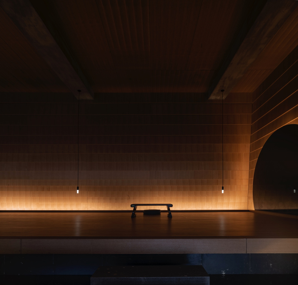 Meditation Hall by HIL Architects, interiors, wellness, sacral, china