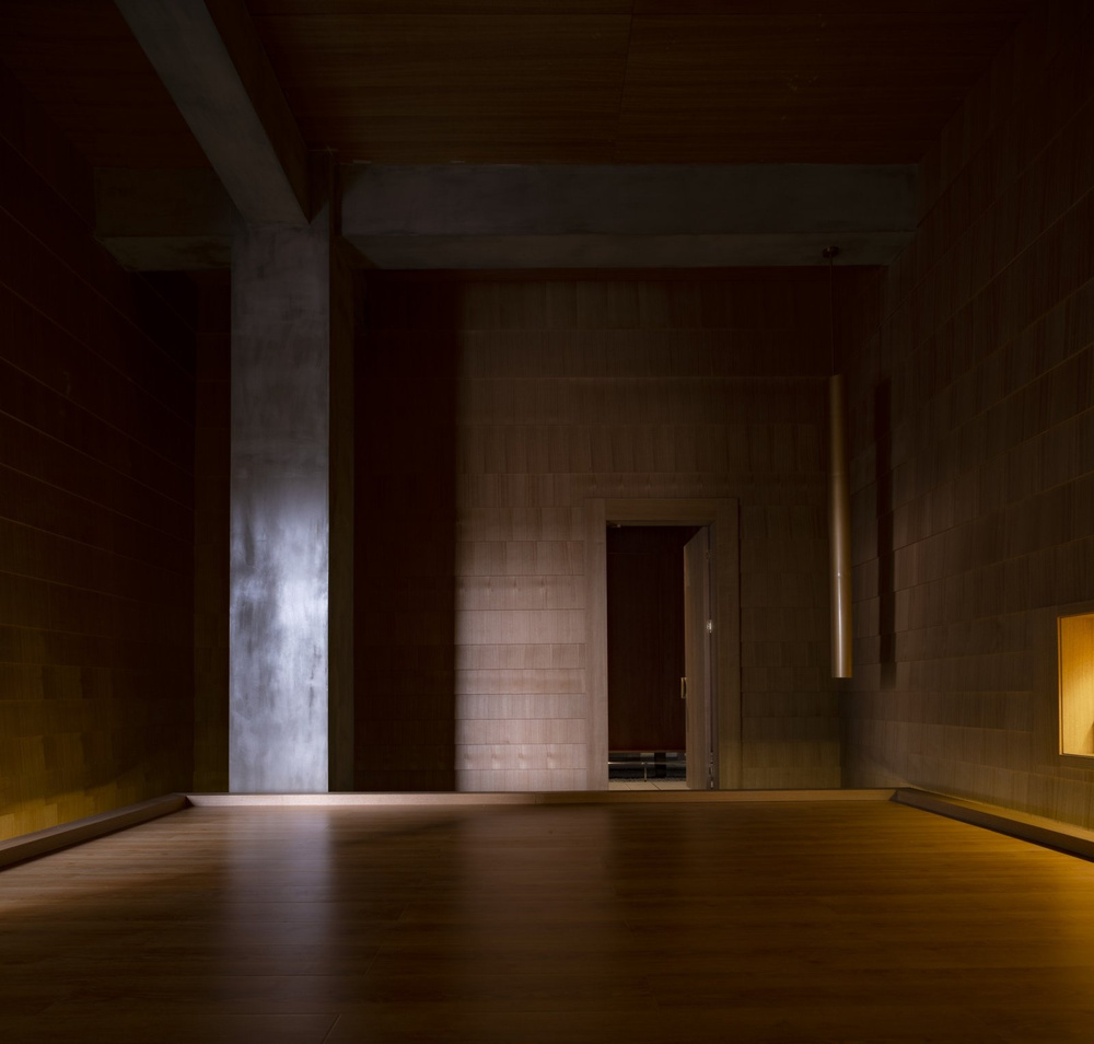 Meditation Hall by HIL Architects, interiors, wellness, sacral, china
