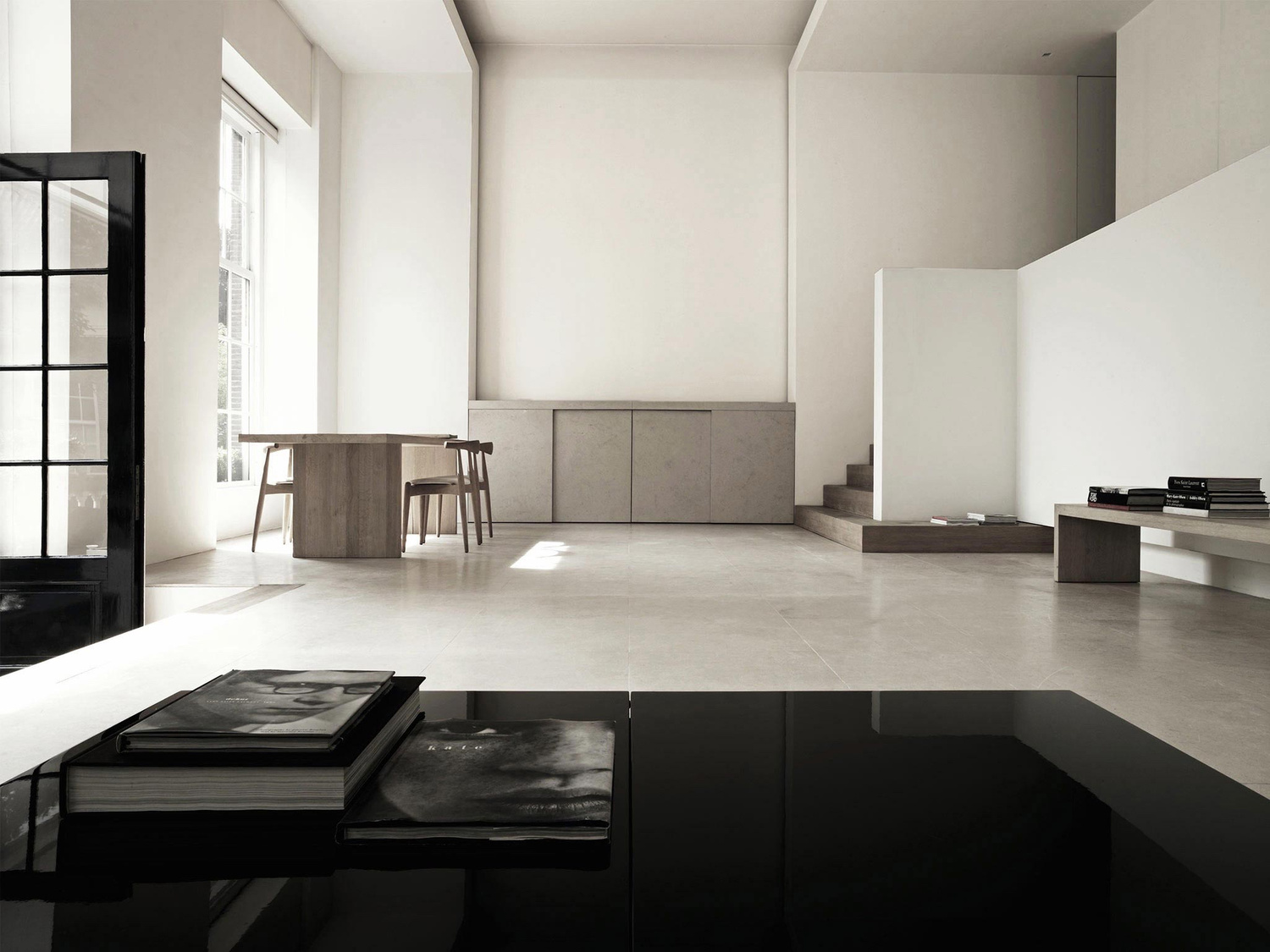 Alkema Studio by Jen Alkema Architect — The studio interior demonstrates spatial articulation through material contrast and structural rhythm.