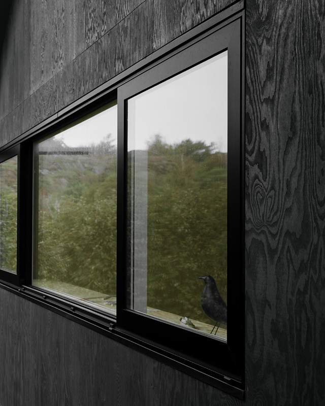 House Morran by Johannes Norlander Arkitektur, holiday-house, organic, wood, plywood, black