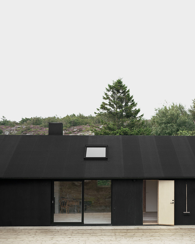 House Morran by Johannes Norlander Arkitektur, holiday-house, organic, wood, plywood, black