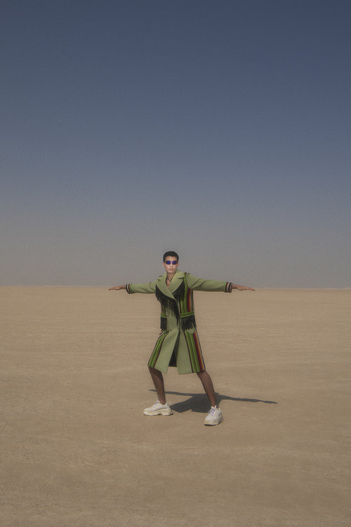 Selected works by Abdulla Elmaz, fashion, landscape, surrealism