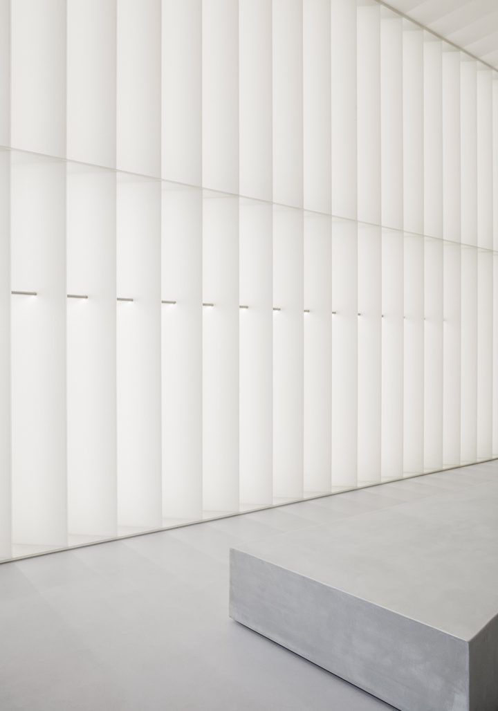 J. Lindeberg by Studio David Thulstrup, interiors, minimalism, fashion, concrete, wood