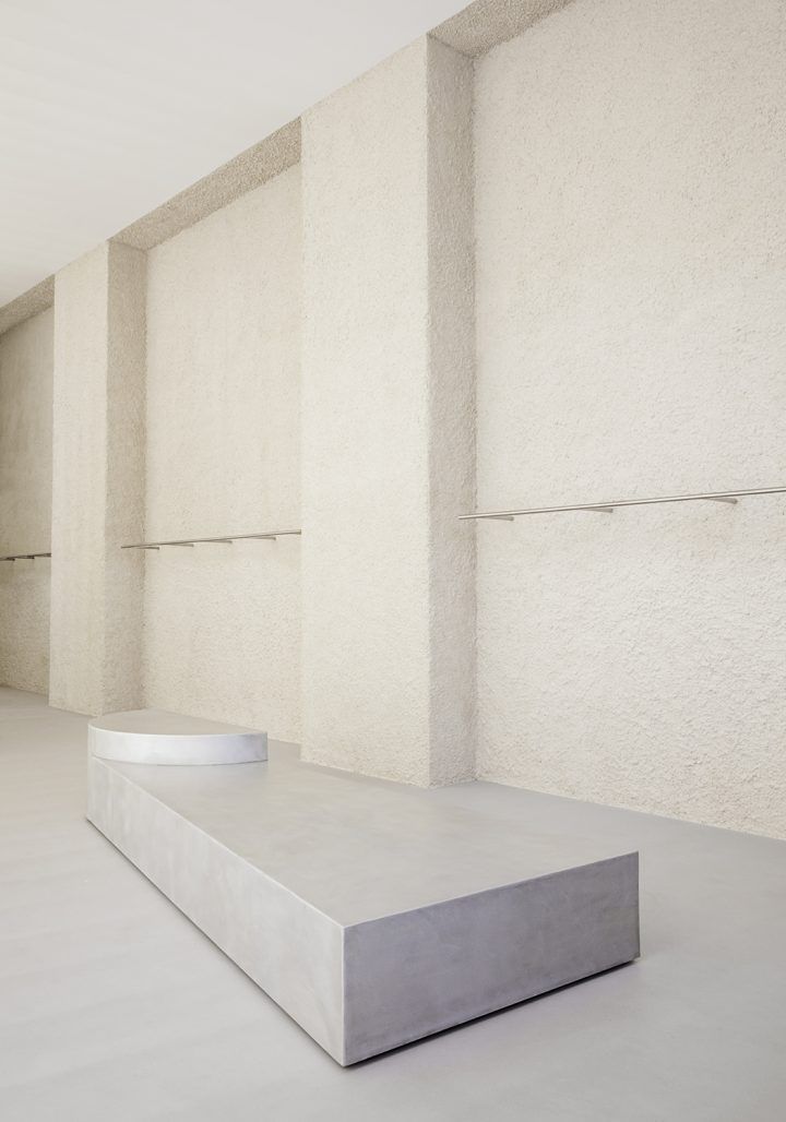 J. Lindeberg by Studio David Thulstrup, interiors, minimalism, fashion, concrete, wood