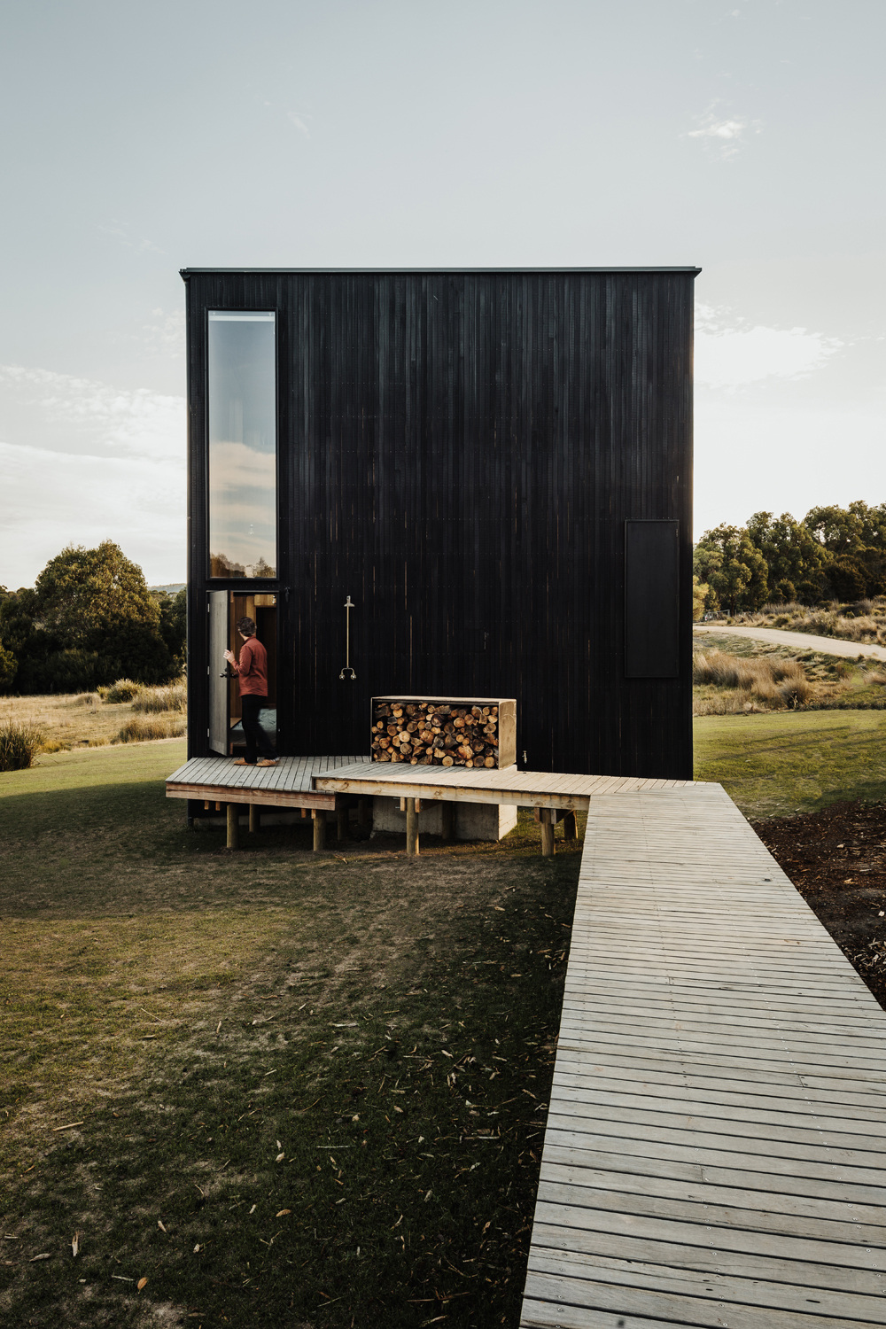 Denison Rivulet by Taylor Hinds Architects, cabins, holiday-house, minimalism, landscape