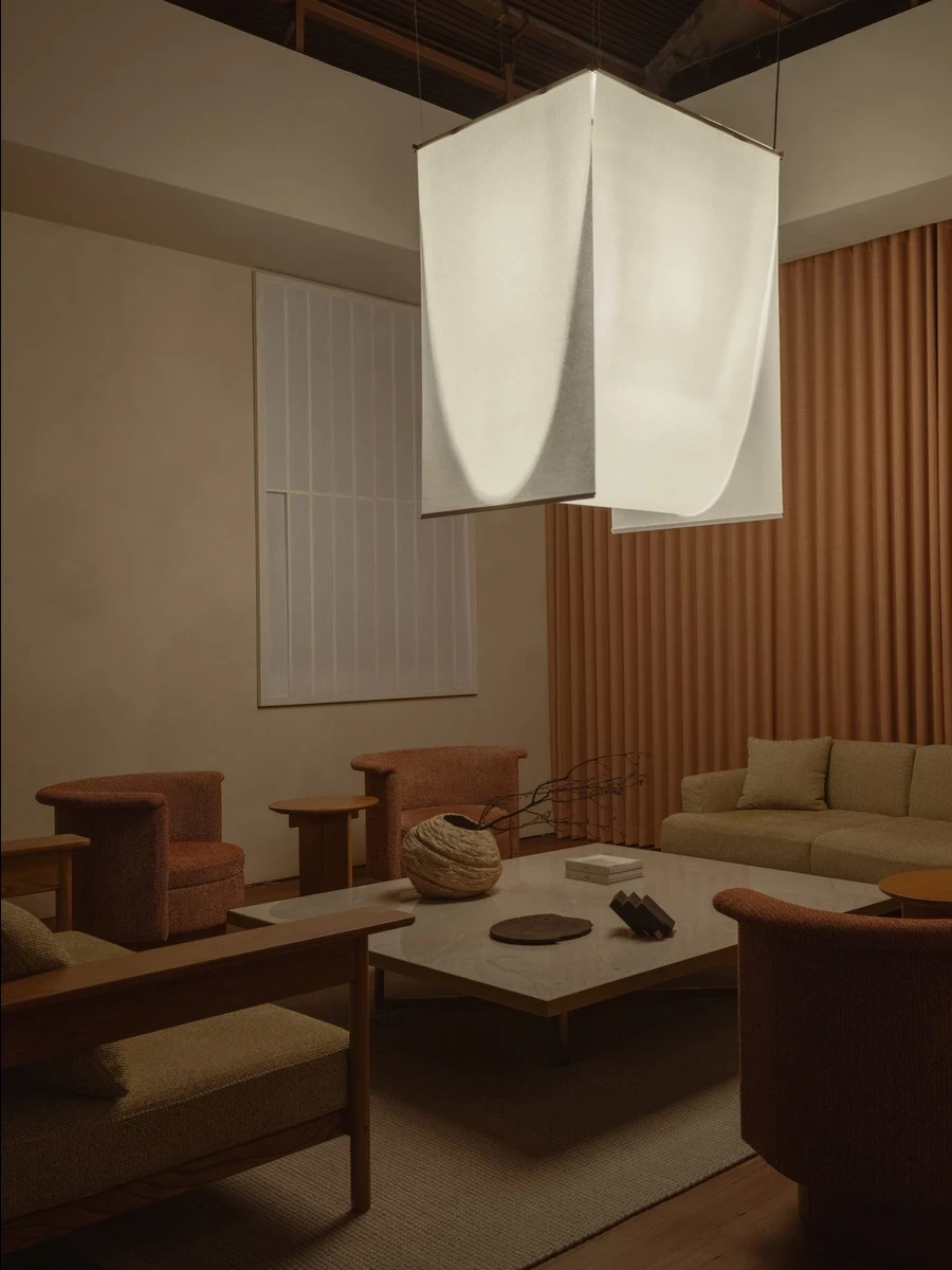 Loca Niru Restaurant by Keiji Ashizawa Design, Singapore, House of Tan Yeok Nee, washi paper lamps, wood stone interior