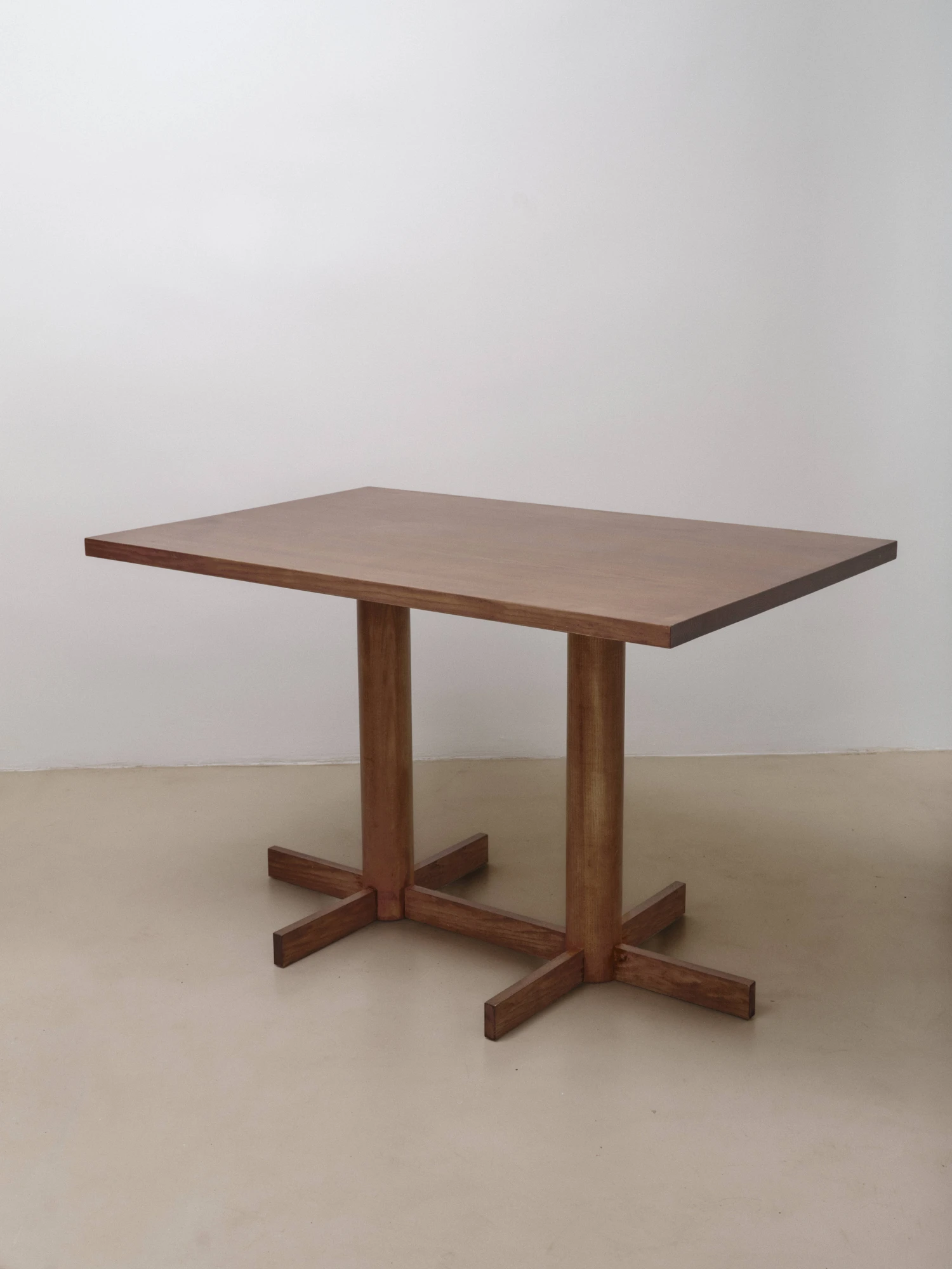 Bespoke Furniture for Jazminos Restaurant by David Sandoval, Barcelona Spain, solid ash wood tables and stools, restaurant furniture, craft