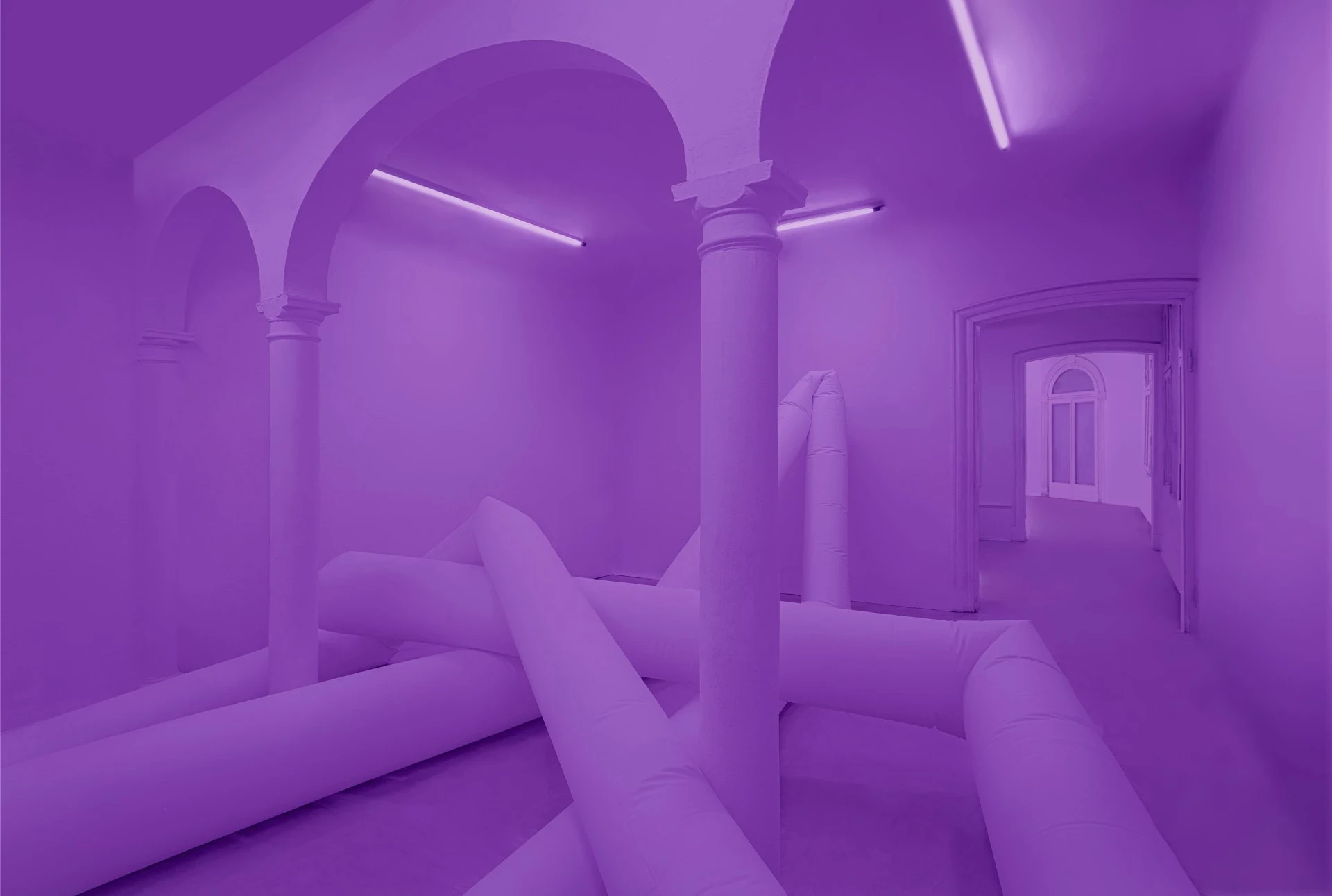 NATORU by Mit Borrás at Kunstverein Göttingen Germany, film installation, media performance, 3D printing, transhumanism, Peter Heller