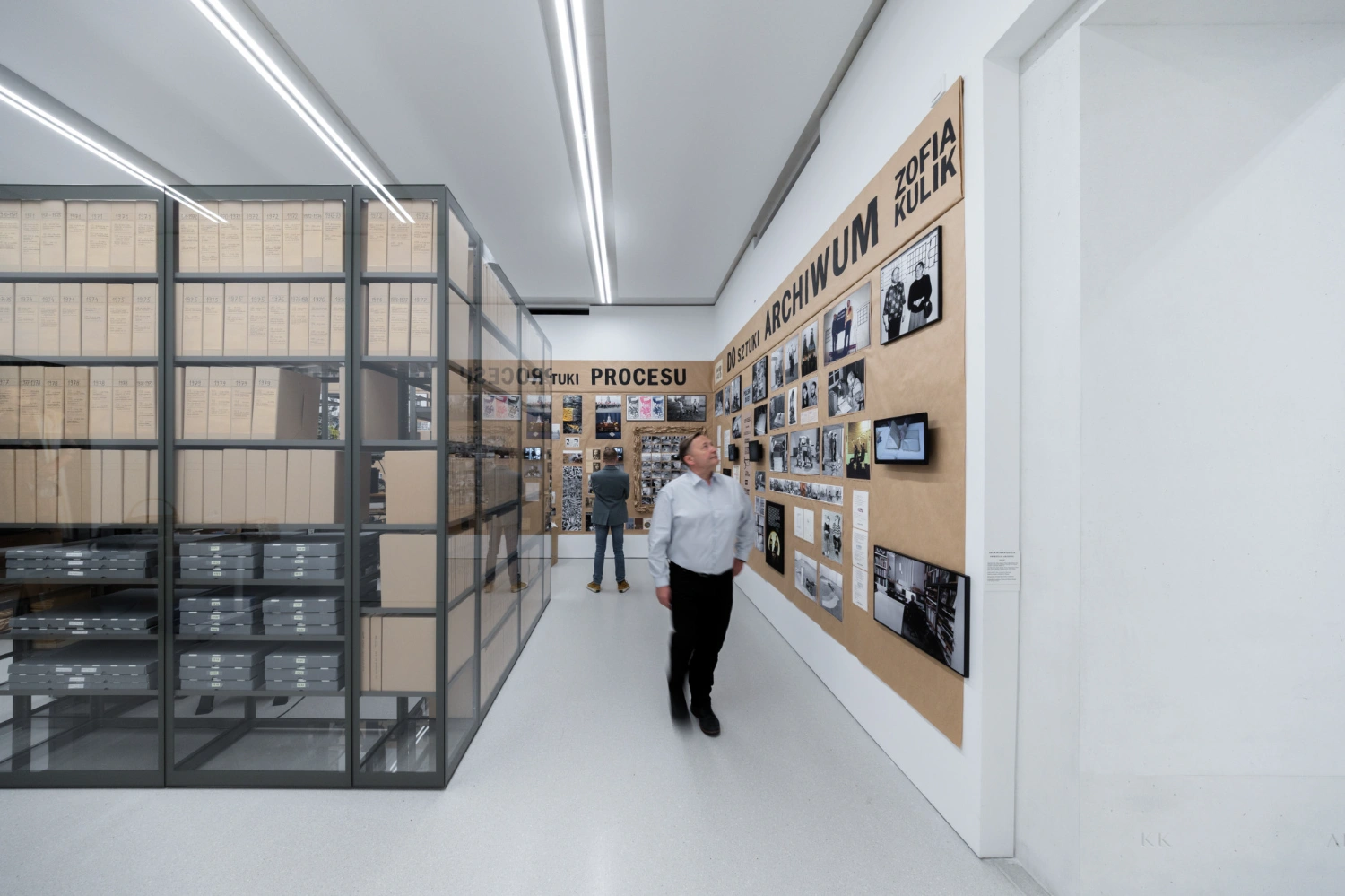 Museum of Modern Art in Warsaw by Thomas Phifer — A corridor within the Museum of Modern Art Warsaw reveals the architect's systematic approach to material and light.