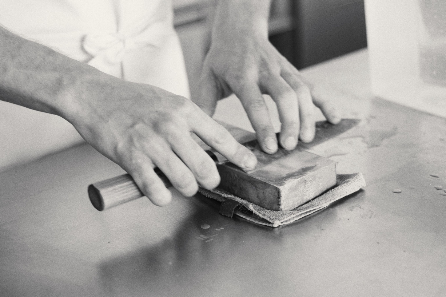 Julius in Berlin — Hands-on documentation of craftsmanship at Julius Berlin.