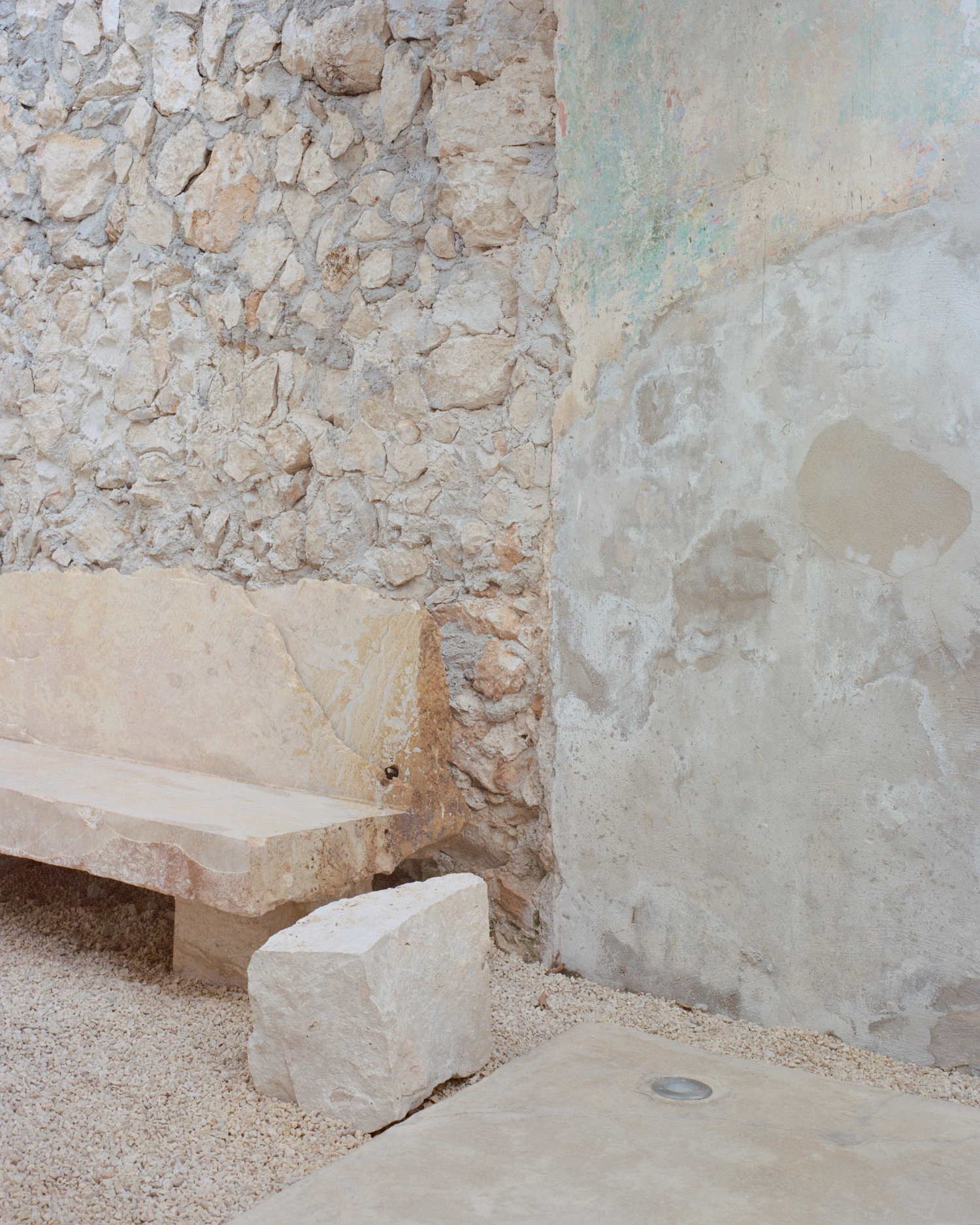 House in Los Cocos by Ludwig Godefroy Architecture — A corner detail of the House in Los Cocos reveals the material and structural logic of the project.