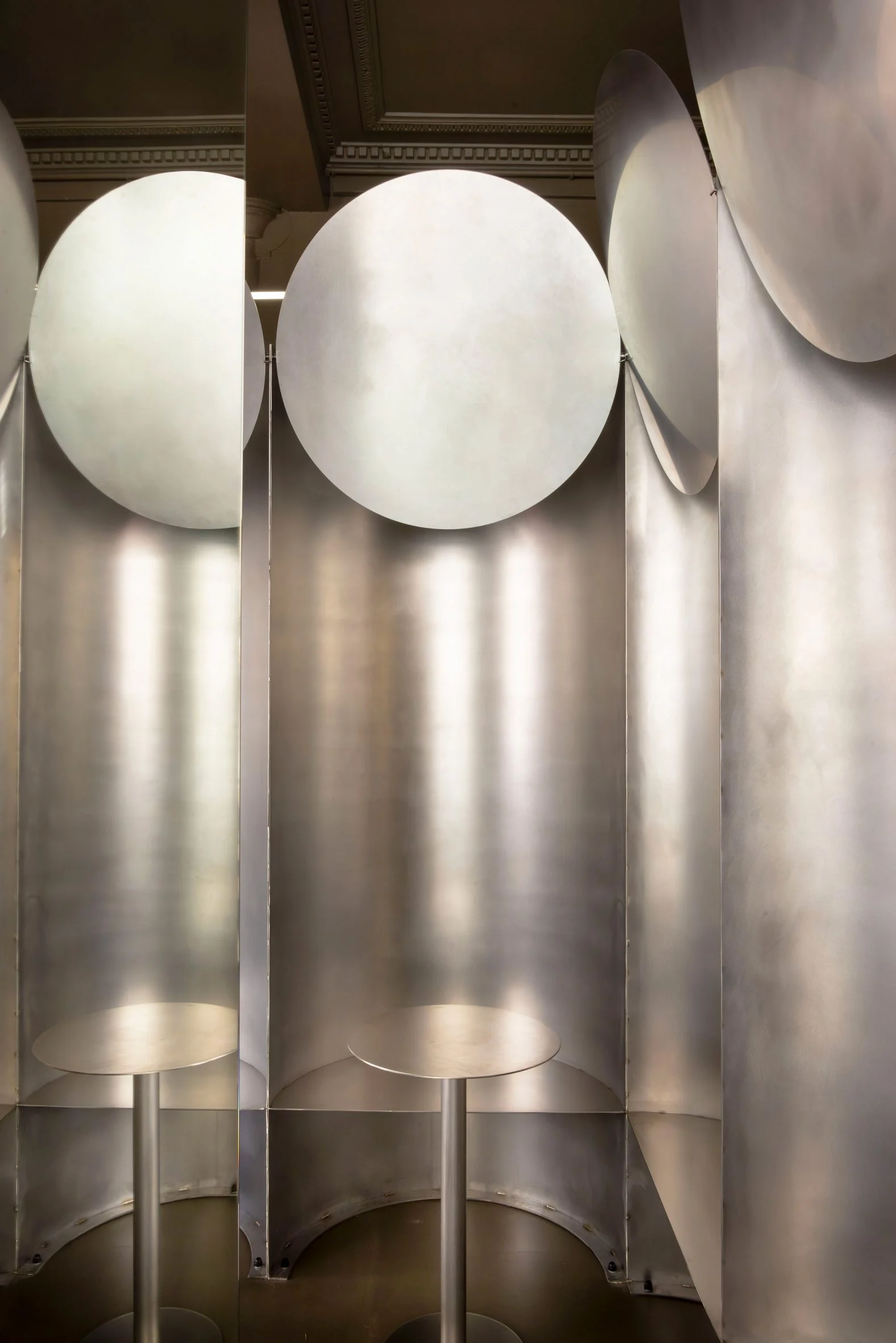 Simple Coffee by Mur Mur Architects — A sectional view of the café interior reveals the layered spatial strategy employed by Mur Mur Architects.
