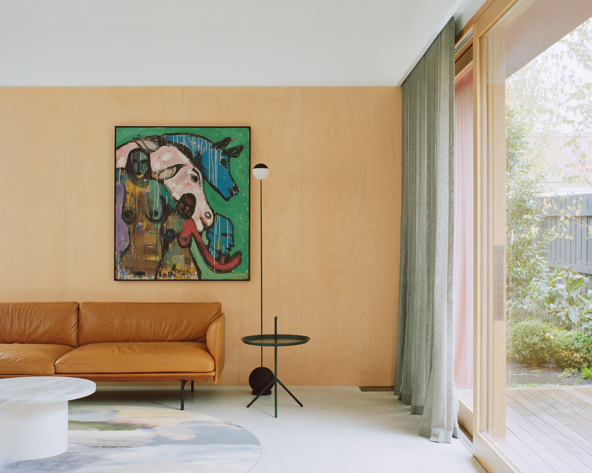 House K by Kart Projects — A lean living space in House K demonstrates the architects' strategy of material layering and spatial fluidity.