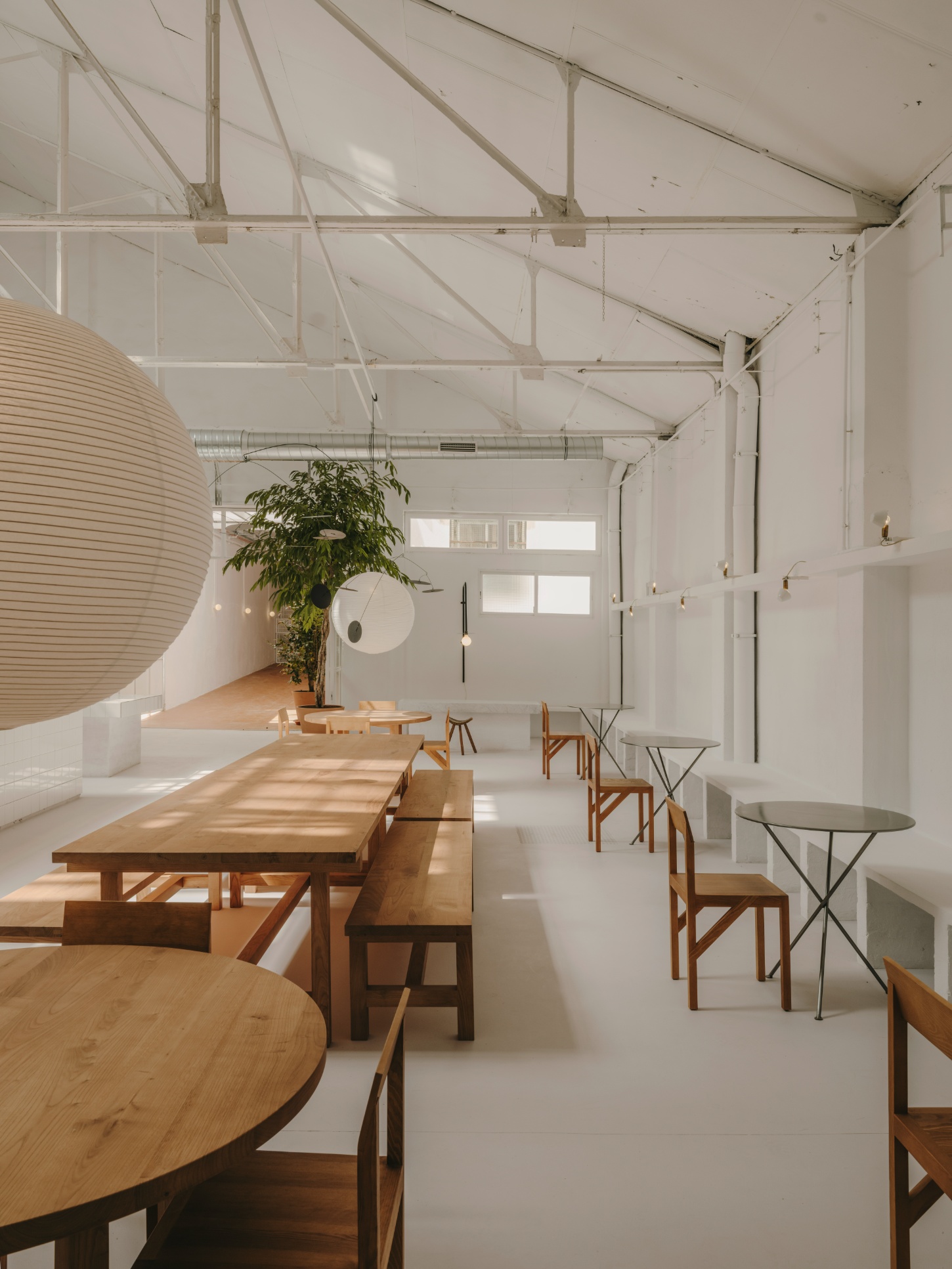 Alma Nomad by Plantea Studio by Plantea Estudio — Alma Nomad's dining pavilion demonstrates studied restraint through material hierarchy and spatial clarity.
