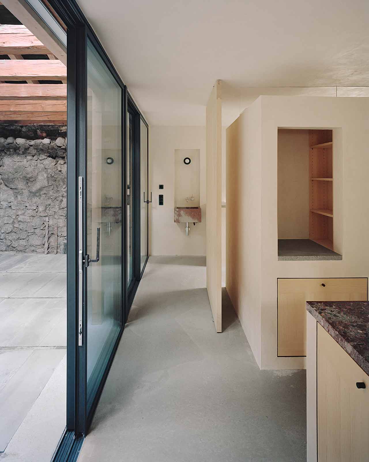 Mühle Ennenda by Atelier Lando Rossmaier, renovation villa, swiss architecture, house