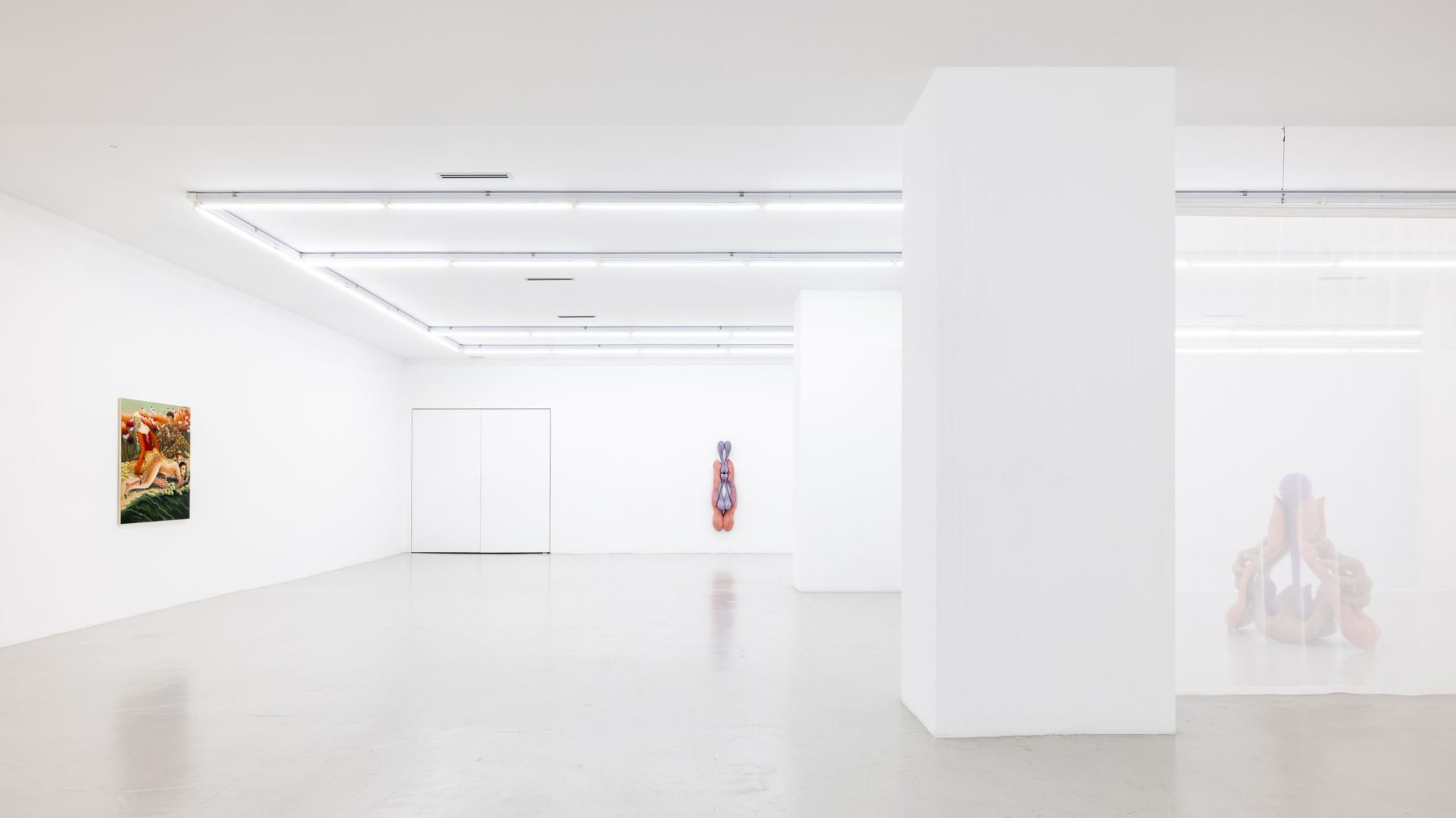 Viscous Group Show at Cassina Projects — In the Viscous group show at Cassina Projects, a sculptural work occupies the gallery's central floor plane.