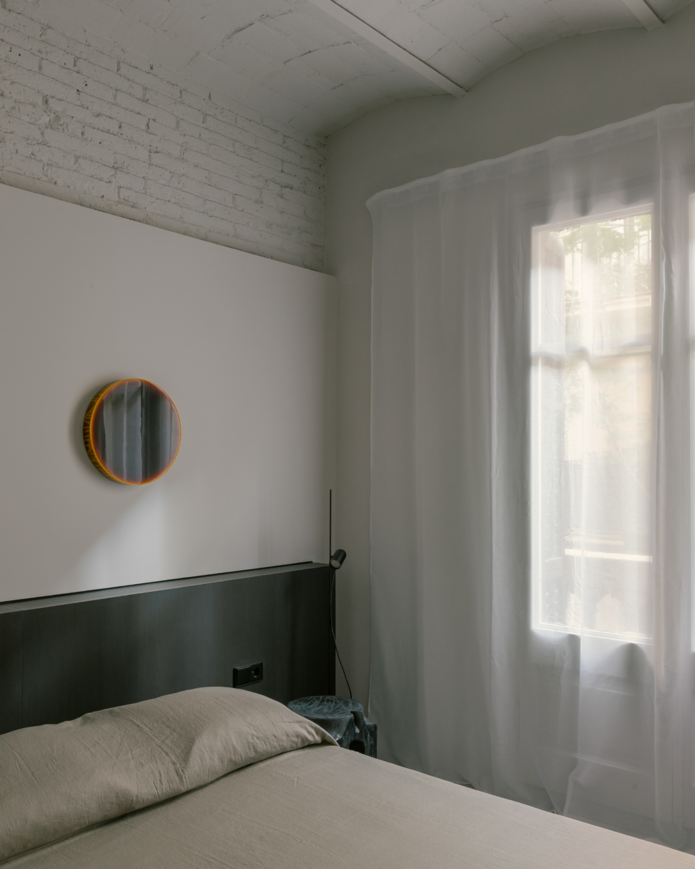 Casa Norte by CORREA Studio — A bedroom corner revealing Casa Norte's material hierarchy and spatial strategy.