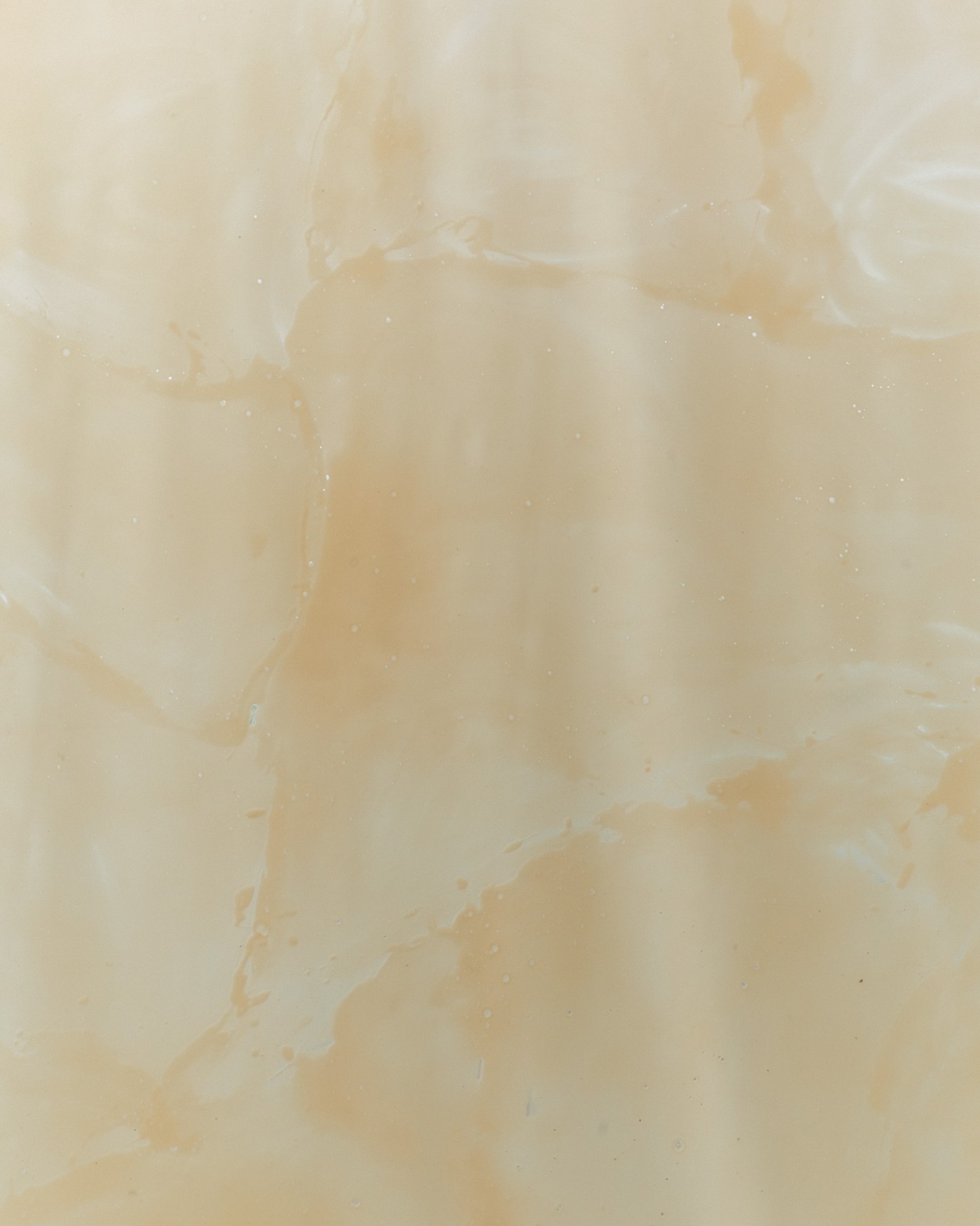 'White Utopia' by Natural Material Studio — Detail of a seamless bioplastic basin within the 'White Utopia' installation, showcasing the material's capacity for curved, monolithic forms.