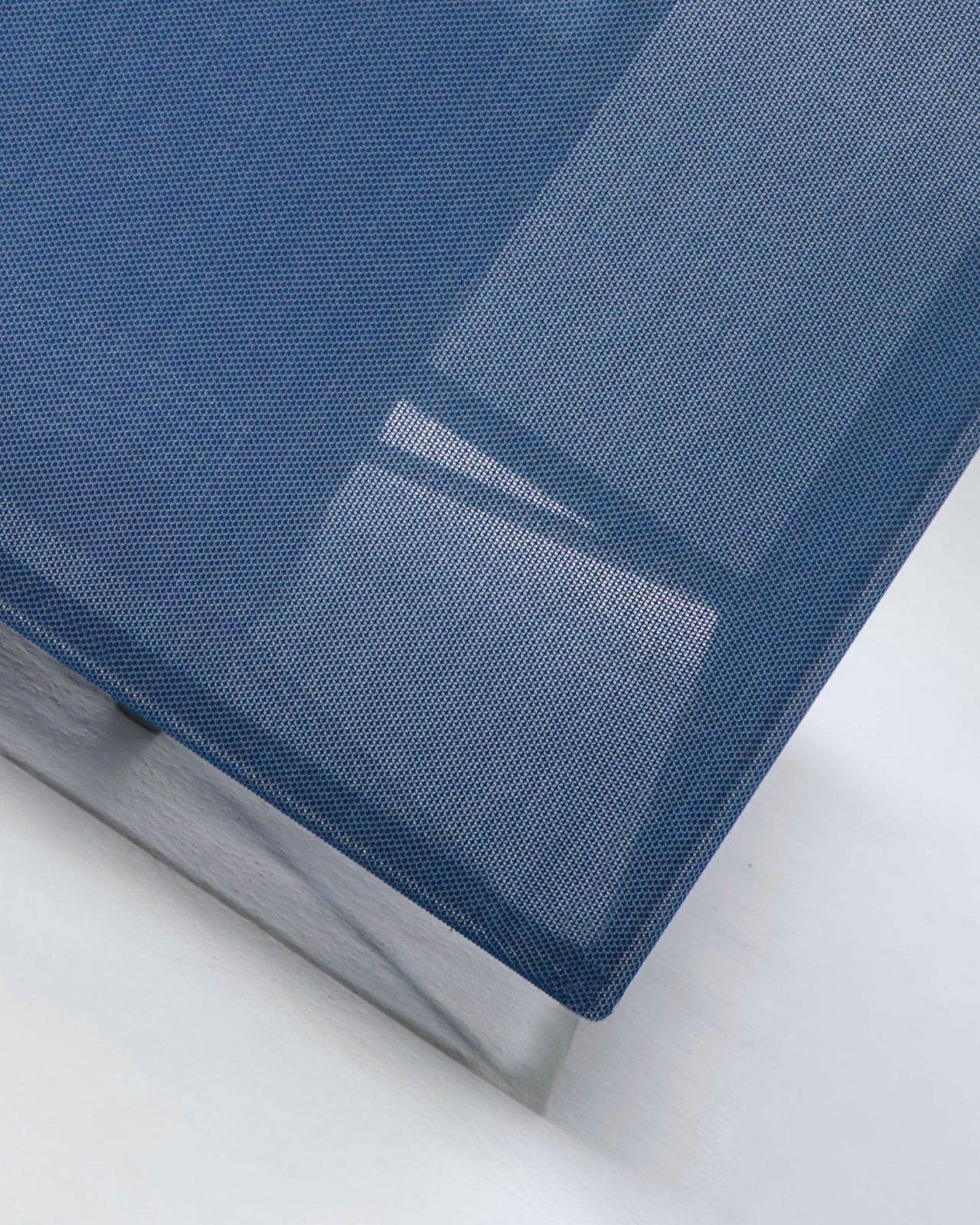 SHRINX Easy Chair by Boris Berlin — Detail photograph of the SHRINX Easy Chair highlighting the material innovation at its core.