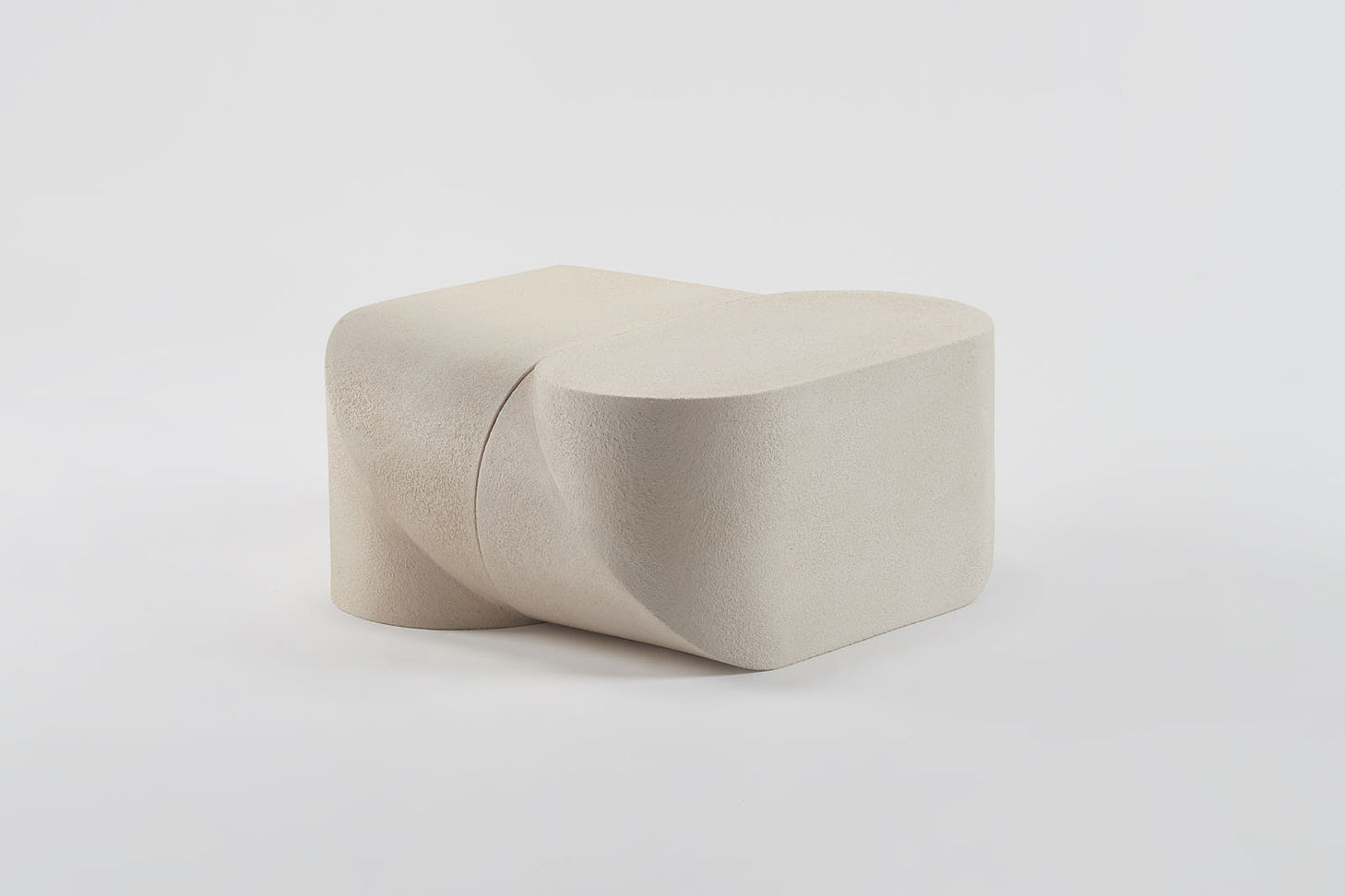 Modular Ceramics by Rino Claessens — A modular ceramic component from Rino Claessens' stoneware system, photographed as an isolated object.