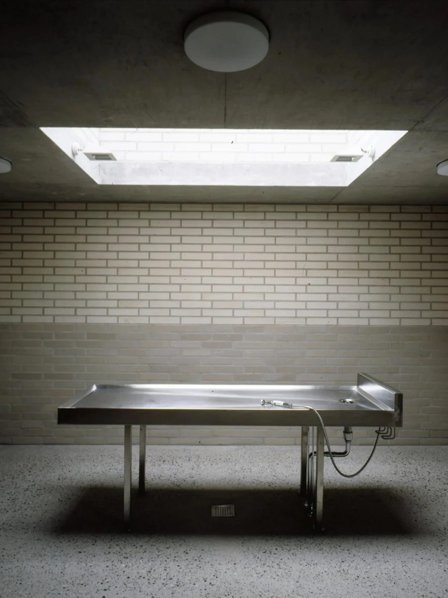 Mortuary at Asker Crematorium by Carl-Viggo Hølmebakk AS , Asker , Norway