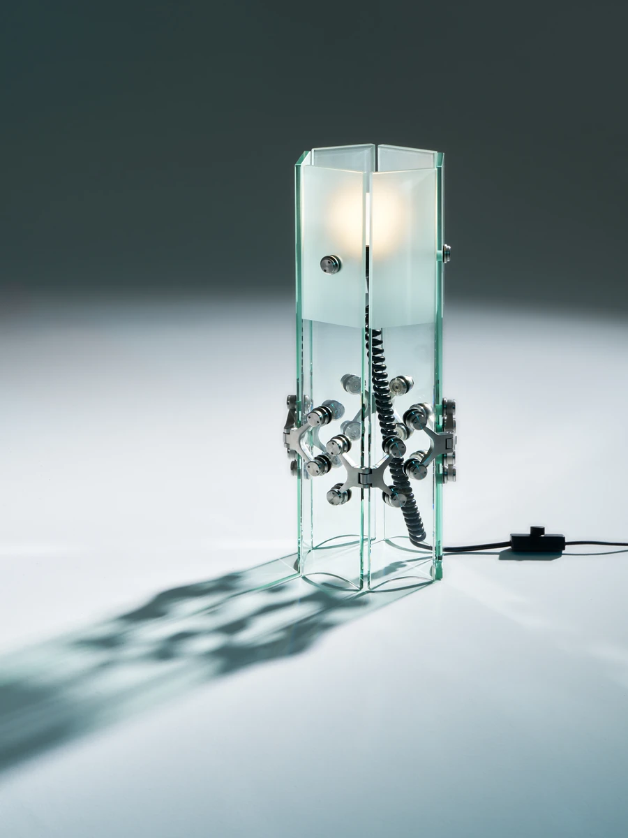 Ferric Glass by Tino Seubert — London, United Kingdom: an evolving collection where iron is simultaneously the tint, the hinge, and the structural logic