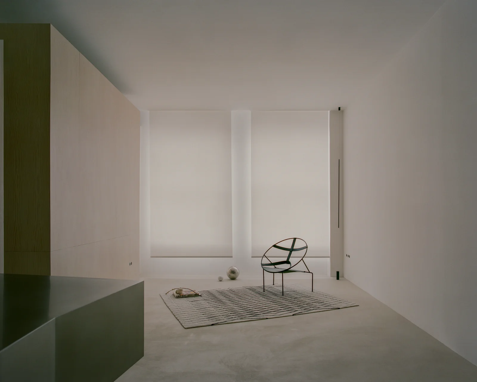 Studio Four by Paraforma — London, United Kingdom: a timber wall system that makes thresholds do the work rooms used to do.