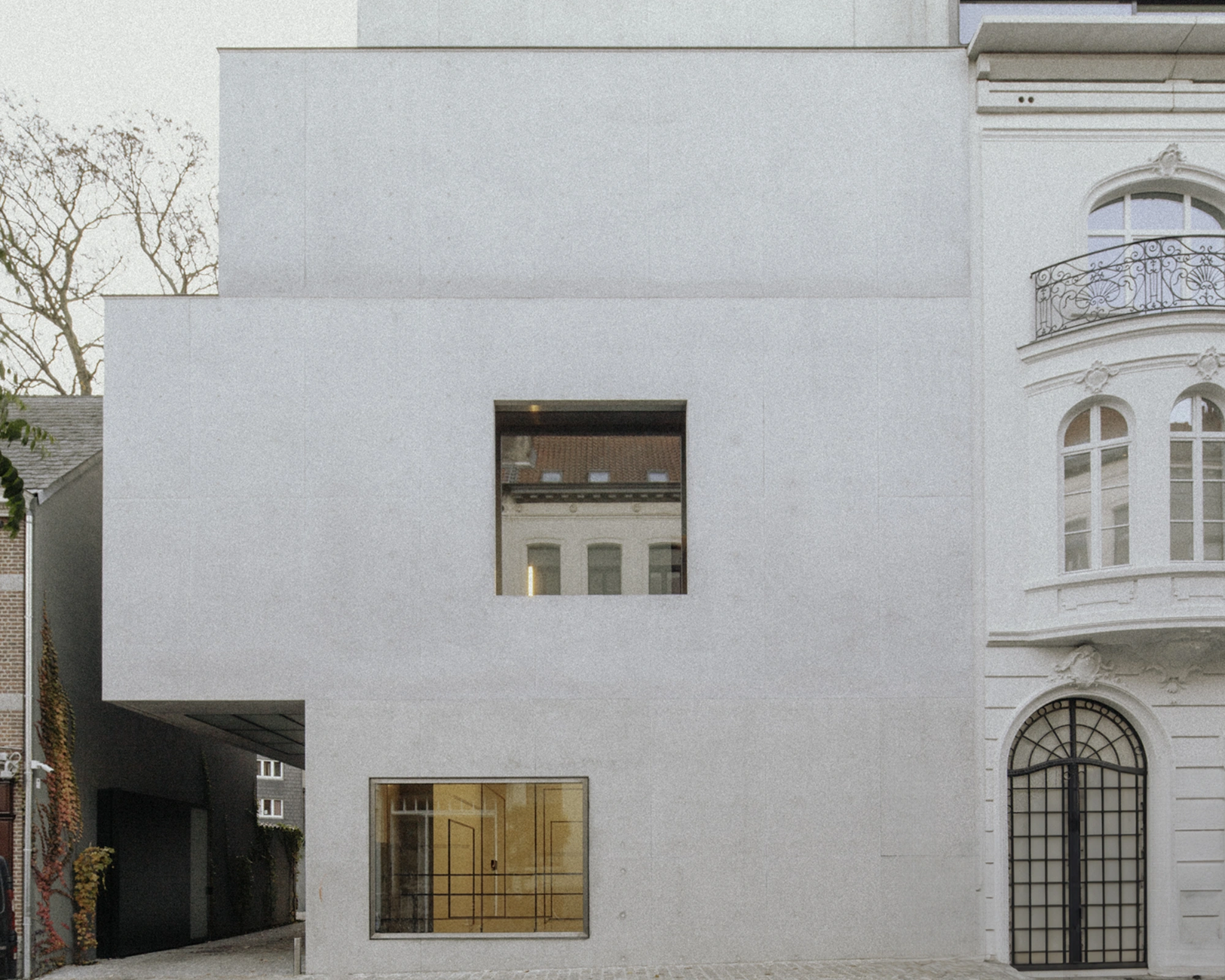 Xavier Hufkens Gallery by Robbrecht en Daem Architecten