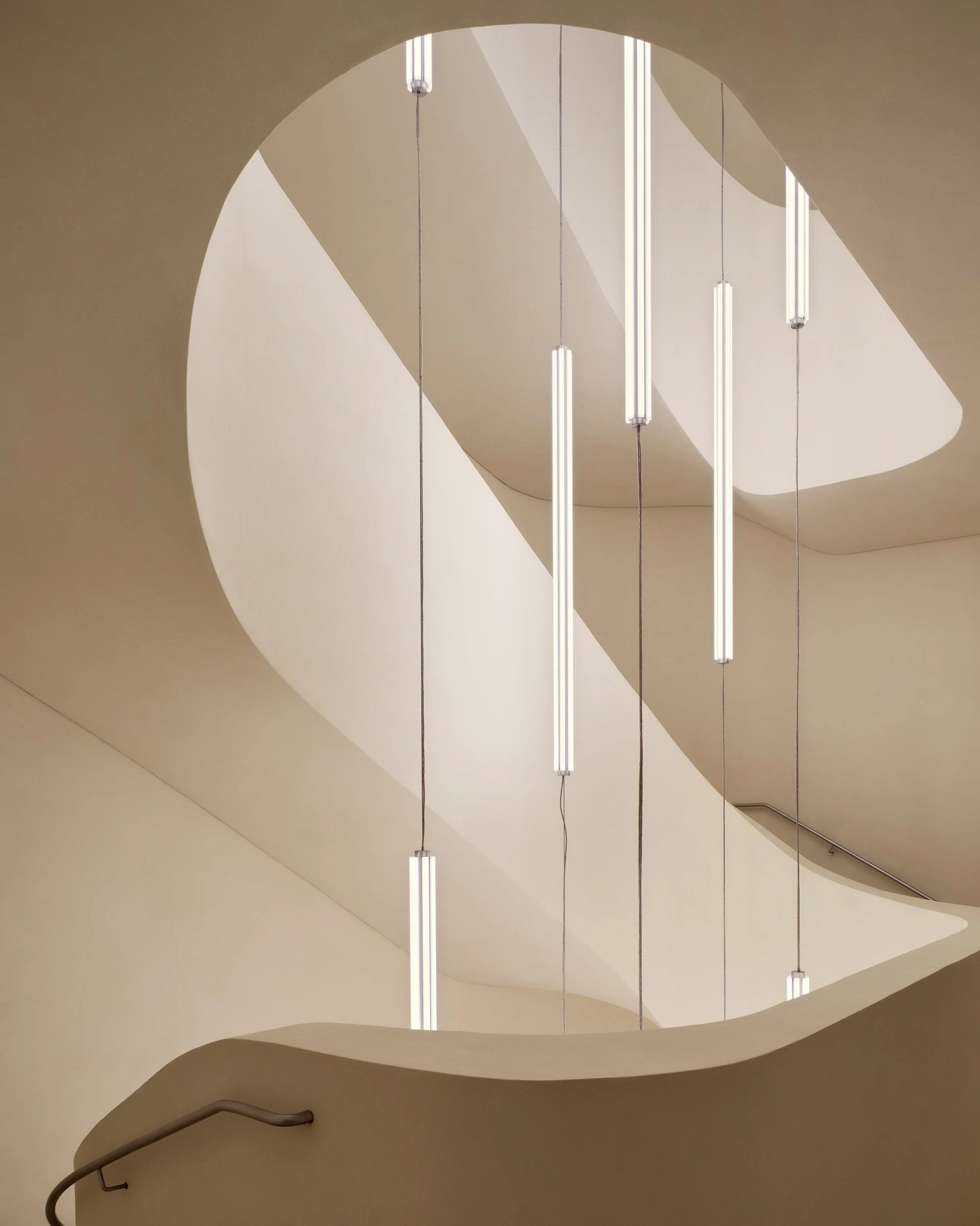 Fashion Floors at Globus Basel by Tutto Bene, Basel Switzerland, art nouveau department store, illuminated column frame, Collector's Apartment, photographed by Ludovic Balay