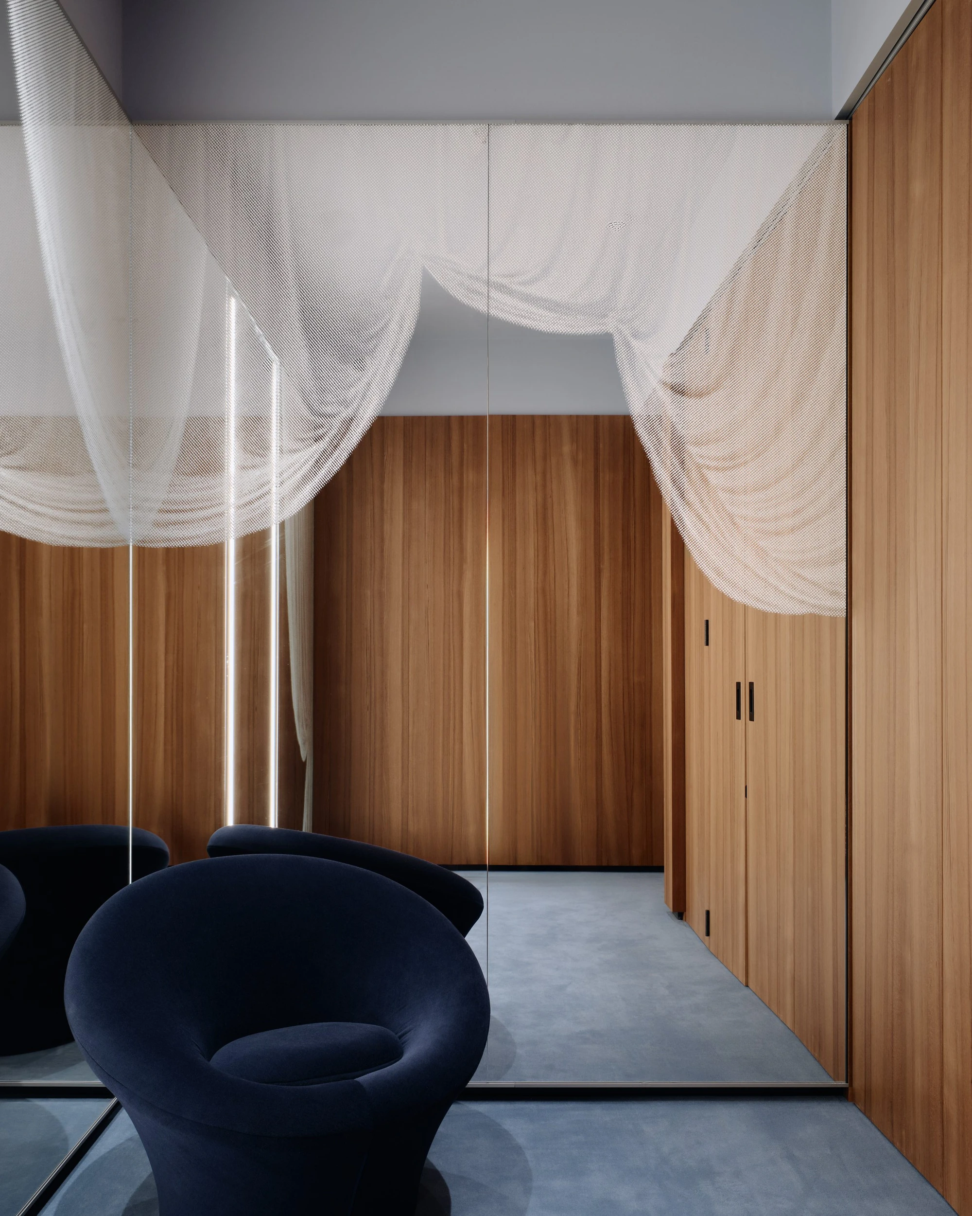 Fashion Floors at Globus Basel by Tutto Bene, Basel Switzerland, art nouveau department store, illuminated column frame, Collector's Apartment, photographed by Ludovic Balay