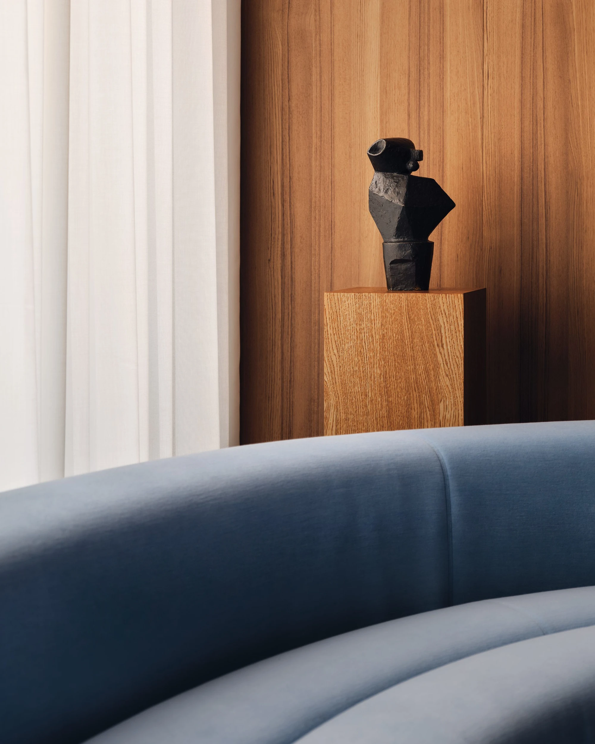 Fashion Floors at Globus Basel by Tutto Bene, Basel Switzerland, art nouveau department store, illuminated column frame, Collector's Apartment, photographed by Ludovic Balay