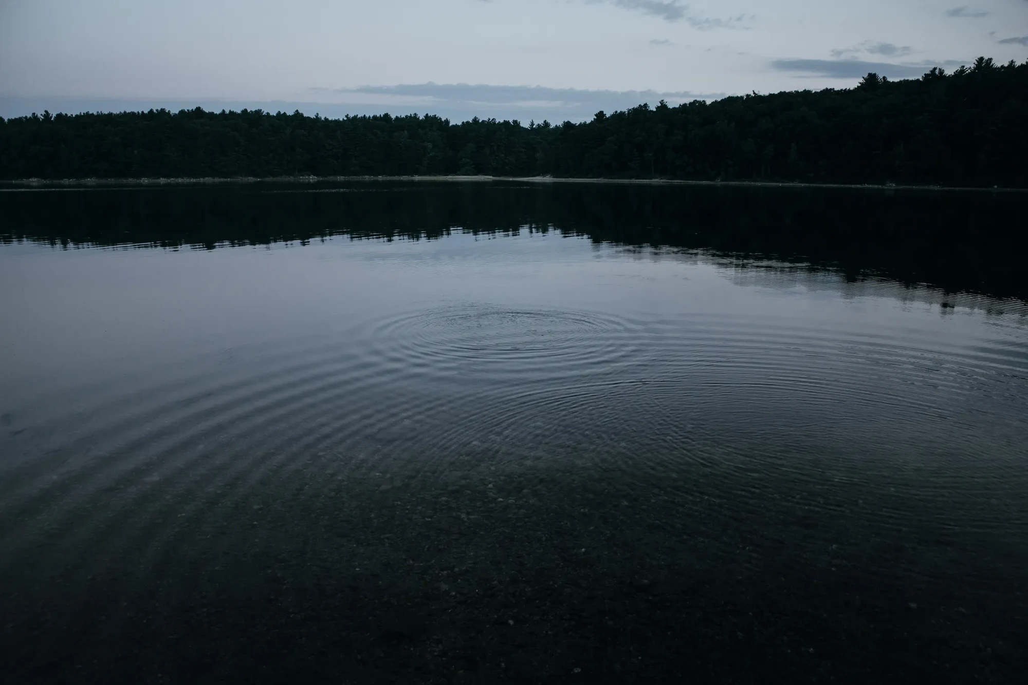 In the Well by goseong, Korean photography series, childhood memory, darkness, well, monochrome long-exposure, photographed by goseong