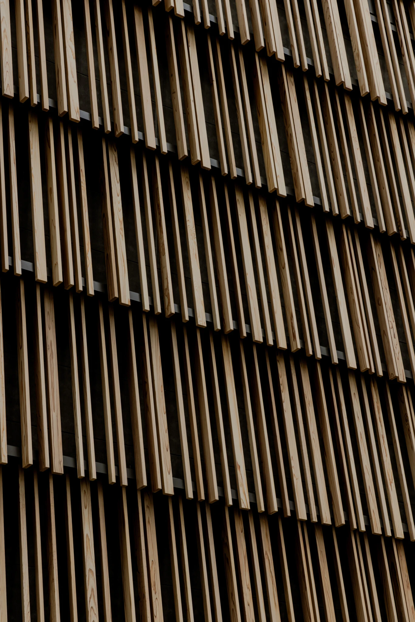 Kayanoya Ginza by Kengo Kuma and Associates, Ginza Tokyo Japan, wooden dashi shop, slender timber facade, washi paper, photographed by Keishin Horikoshi