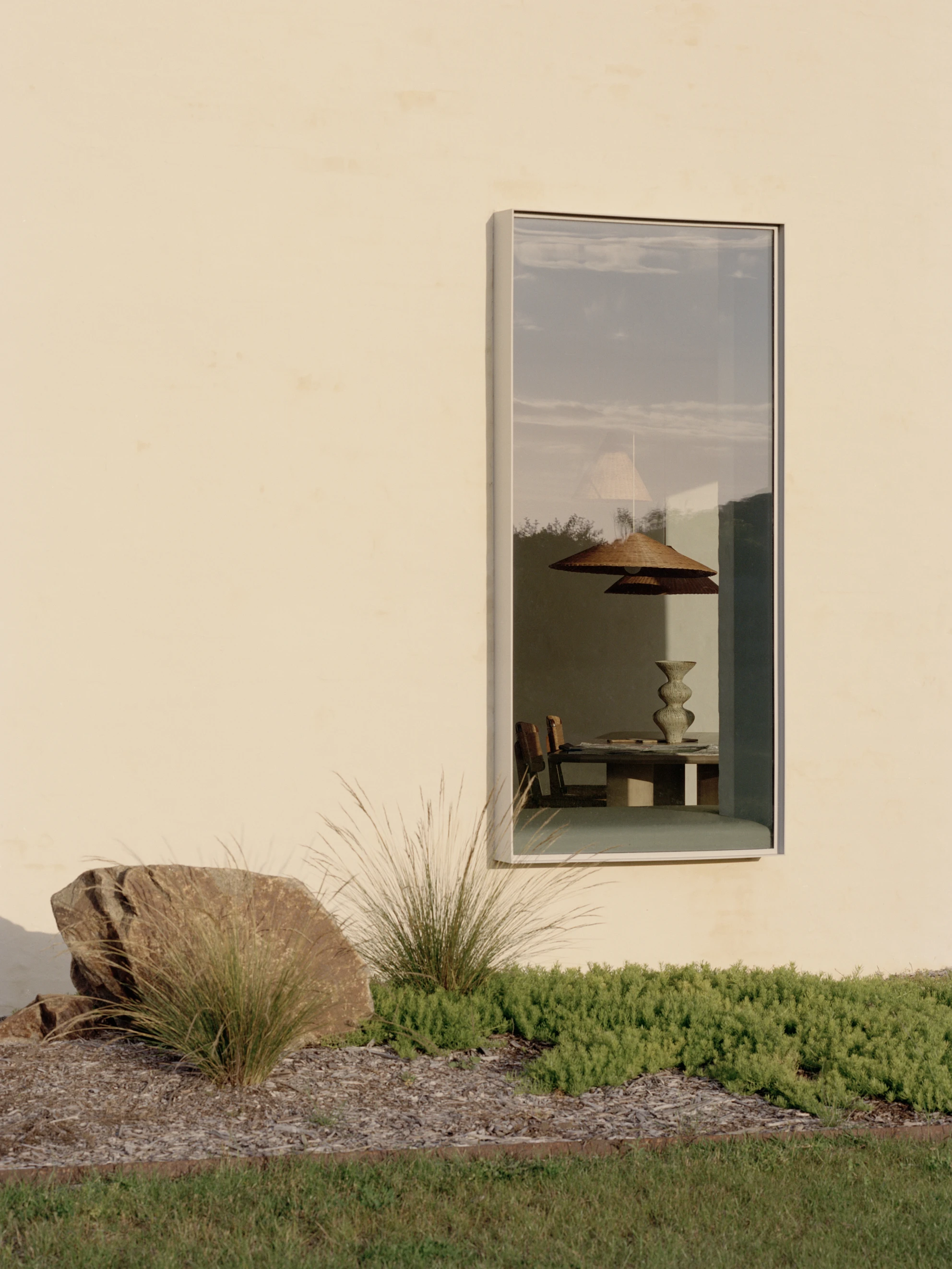 Wildcoast House by Pandolfini Architects, Mornington Peninsula Victoria Australia, three blade walls, recycled D-grade brick, Moonah timber, coastal landscape, photographed by Tasha Tylee