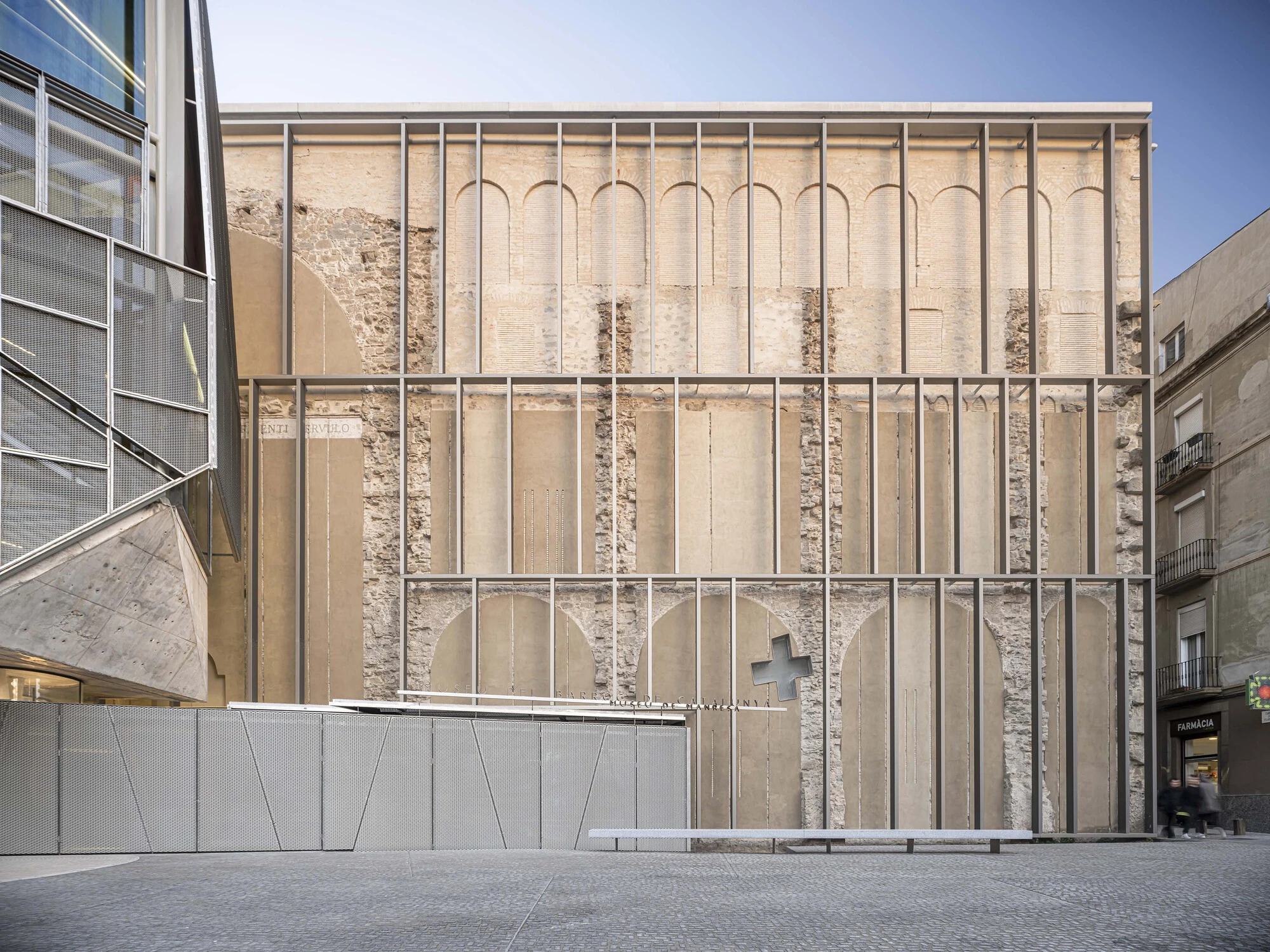 Entrance Façade of the Baroque Museum of Catalonia by David Closes
