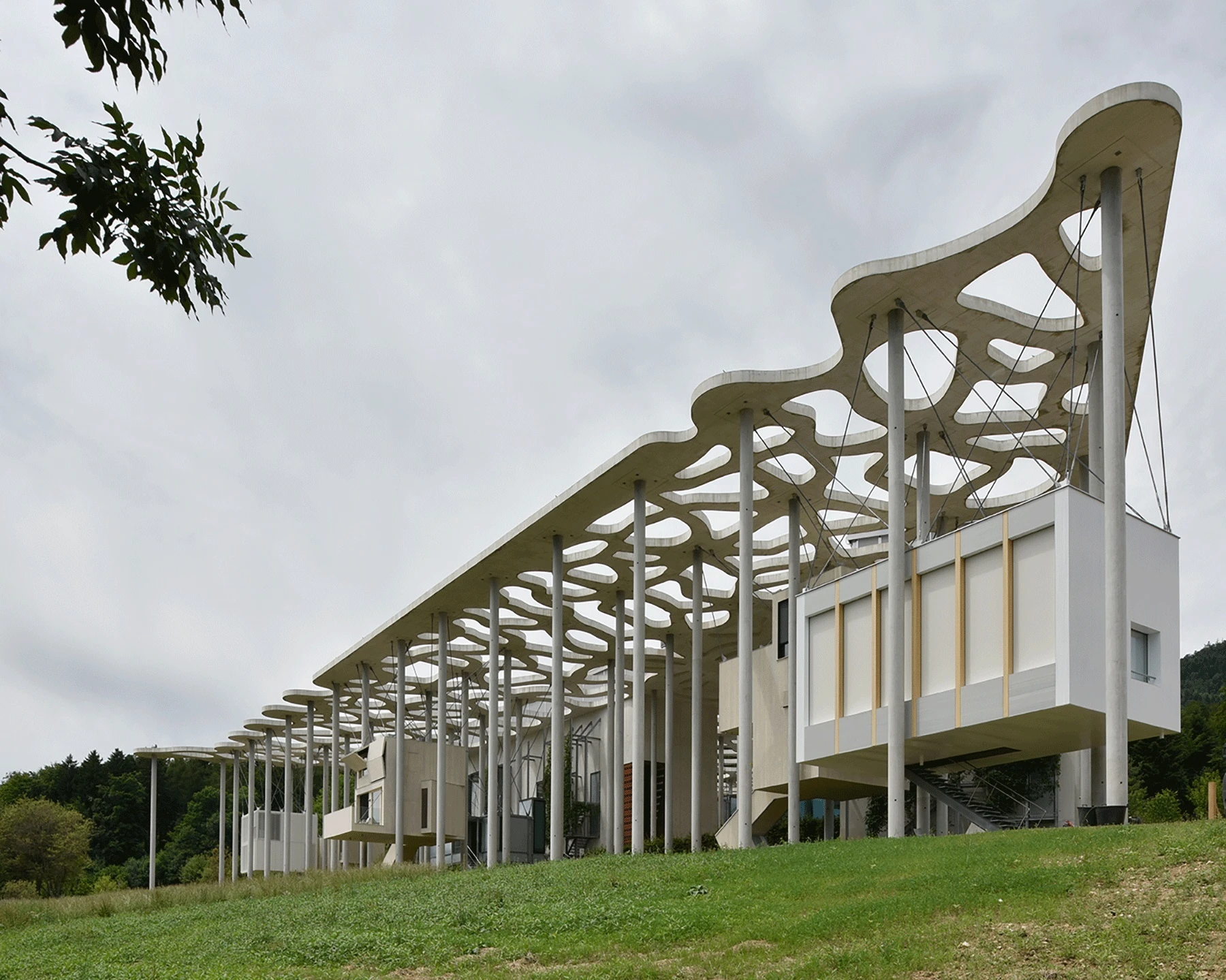 Writers' Cabins at the Jan Michalski Foundation by Kengo Kuma, ELEMENTAL and Others